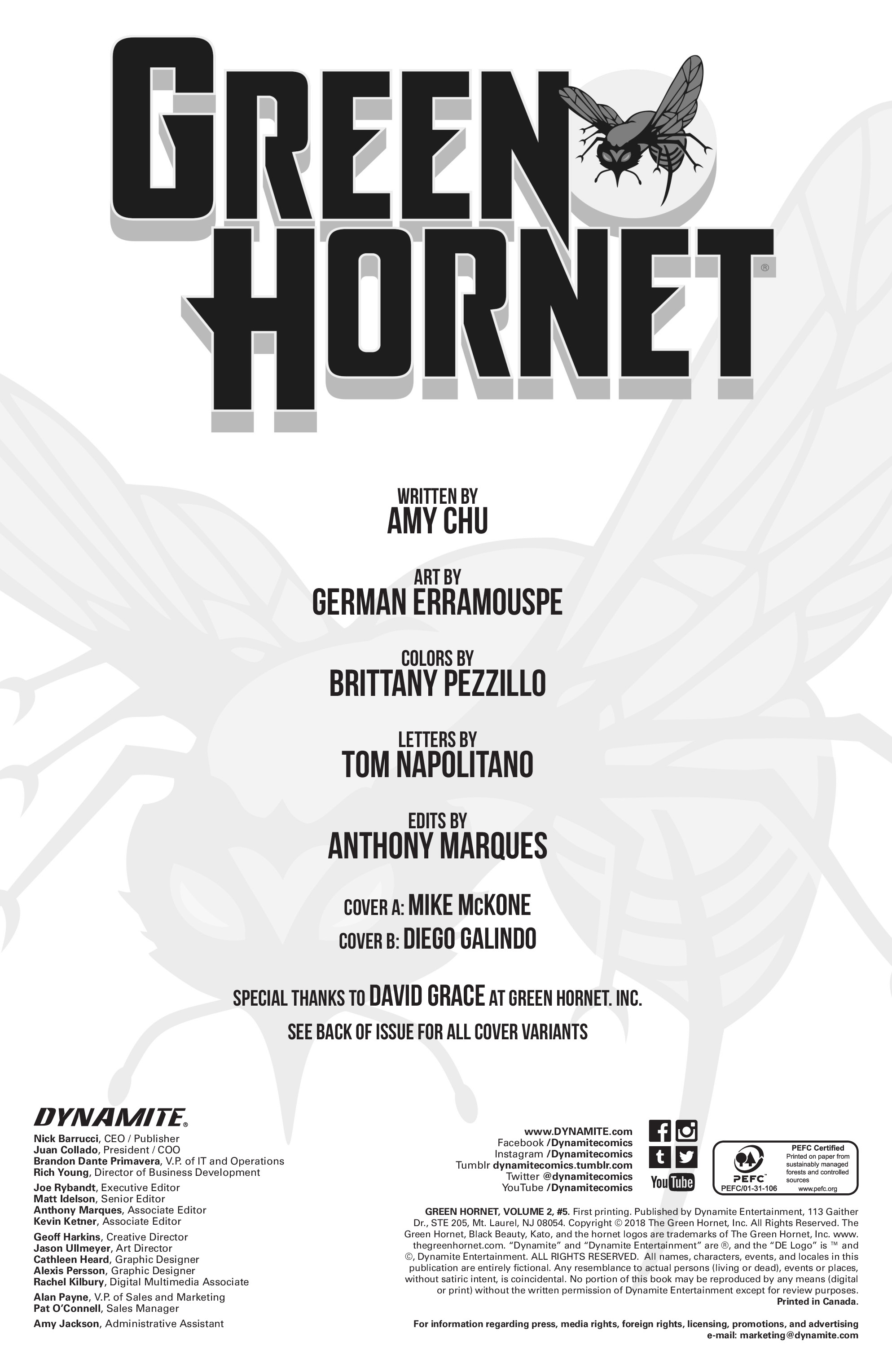 Green Hornet (2018): Chapter 5 - Page 3
