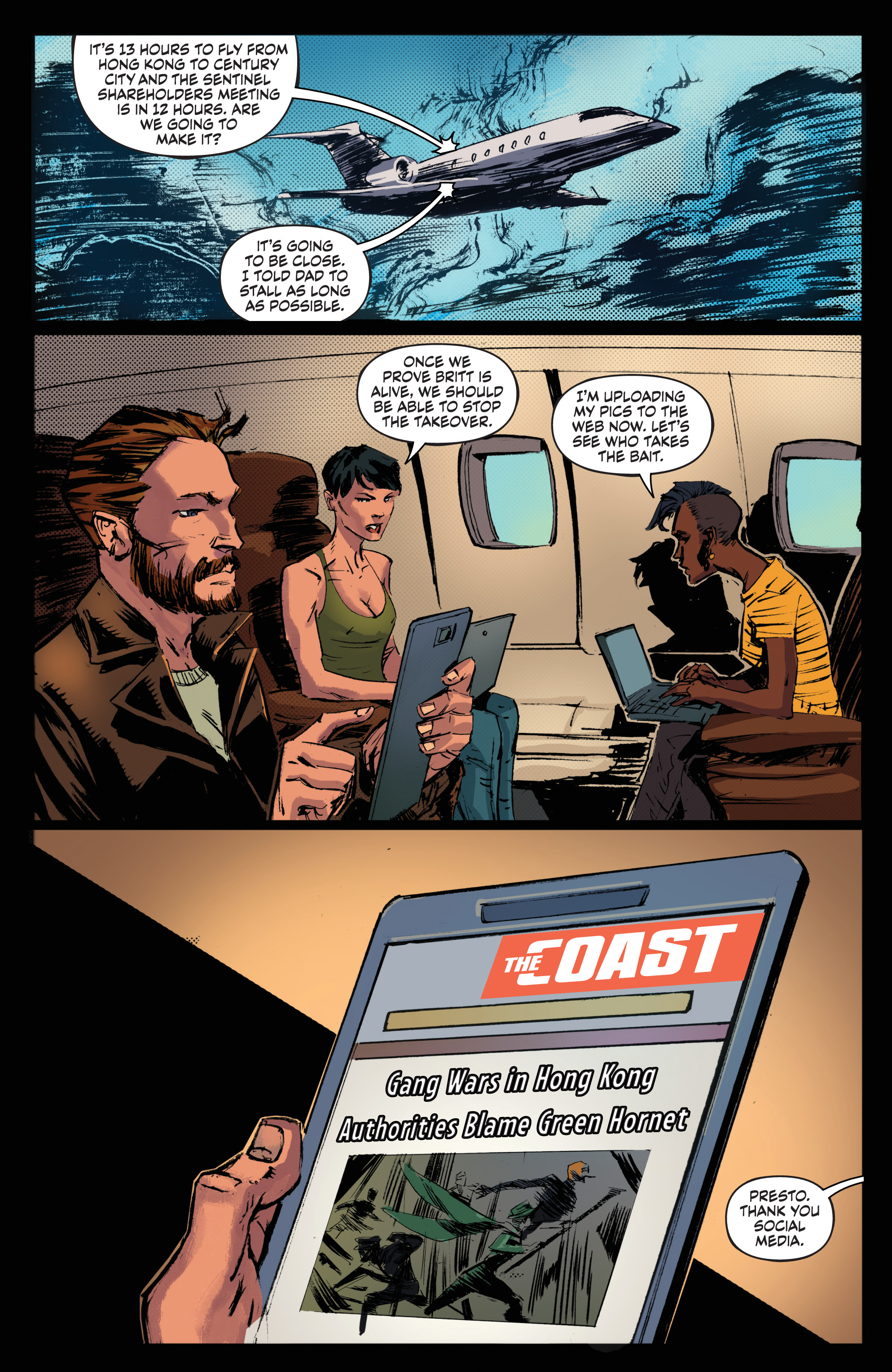 Green Hornet (2018) issue 5 - Page 19