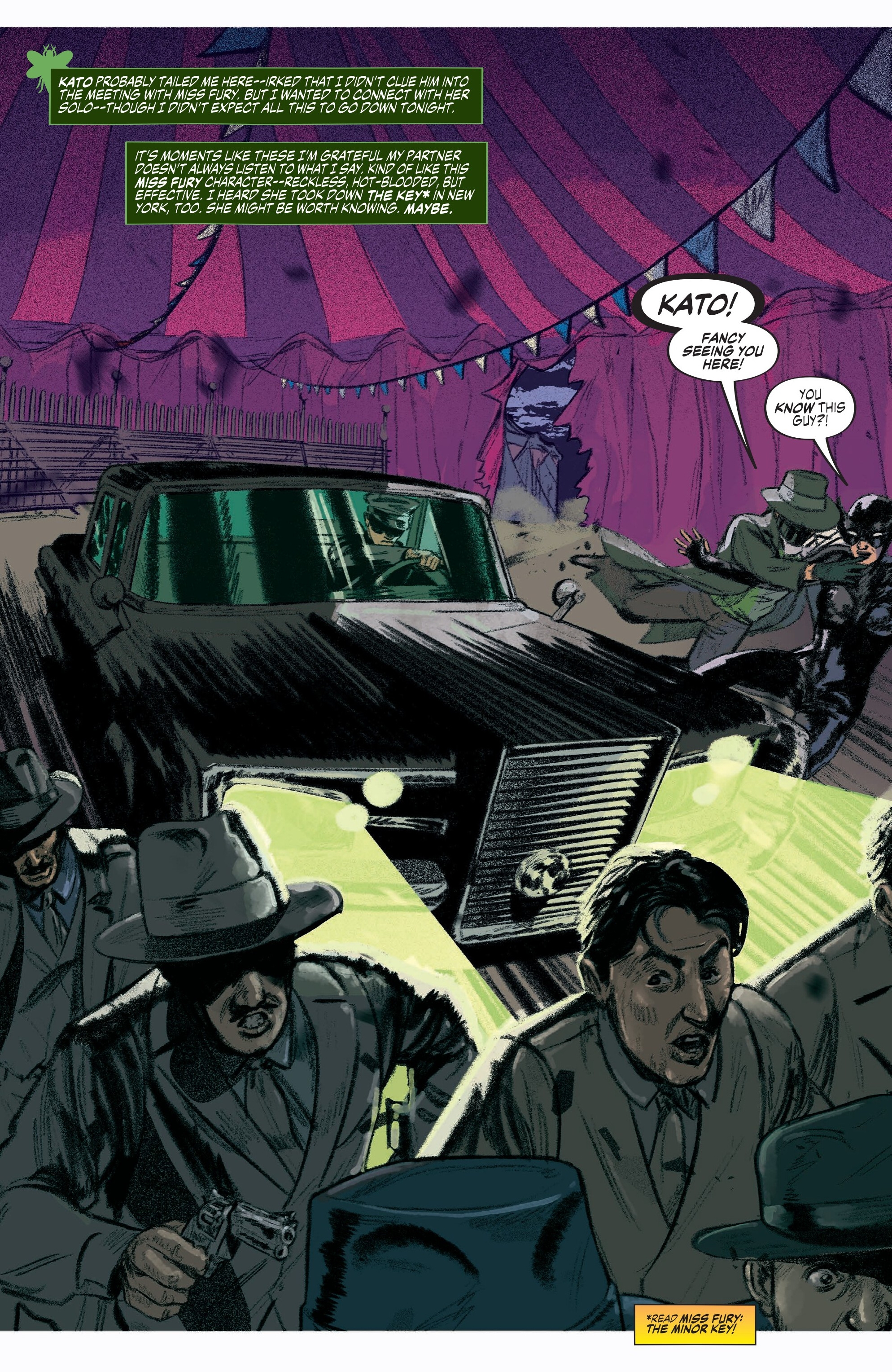 Green Hornet / Miss Fury (2025-): Chapter 1 - Page 9
