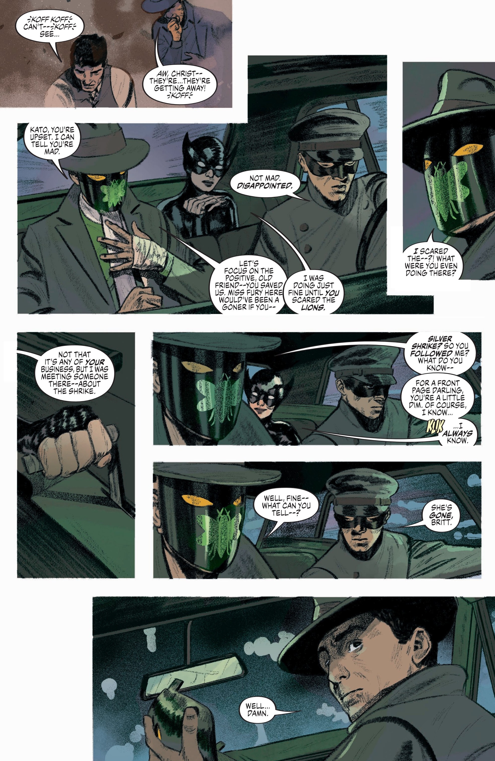 Green Hornet / Miss Fury (2025-): Chapter 1 - Page 11