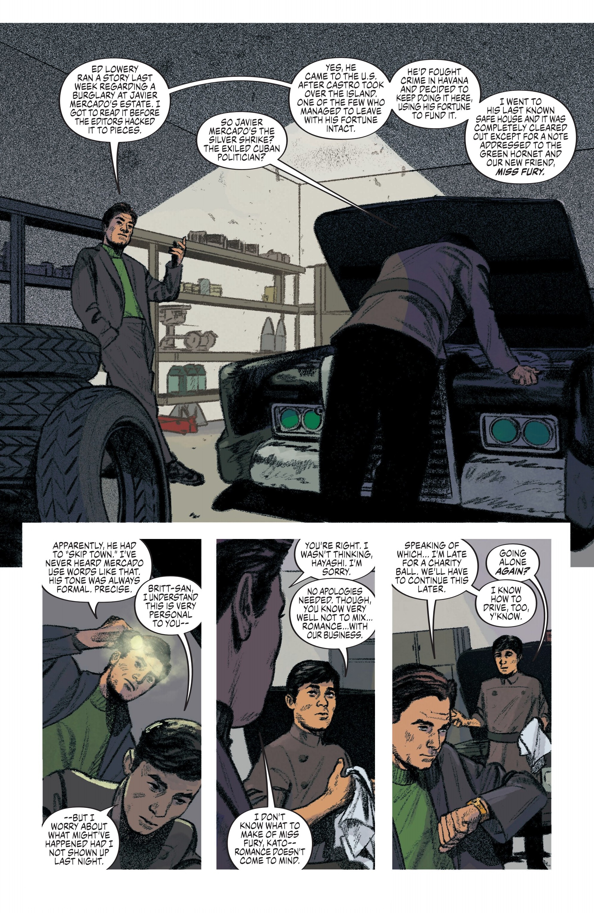 Green Hornet / Miss Fury (2025-): Chapter 1 - Page 15