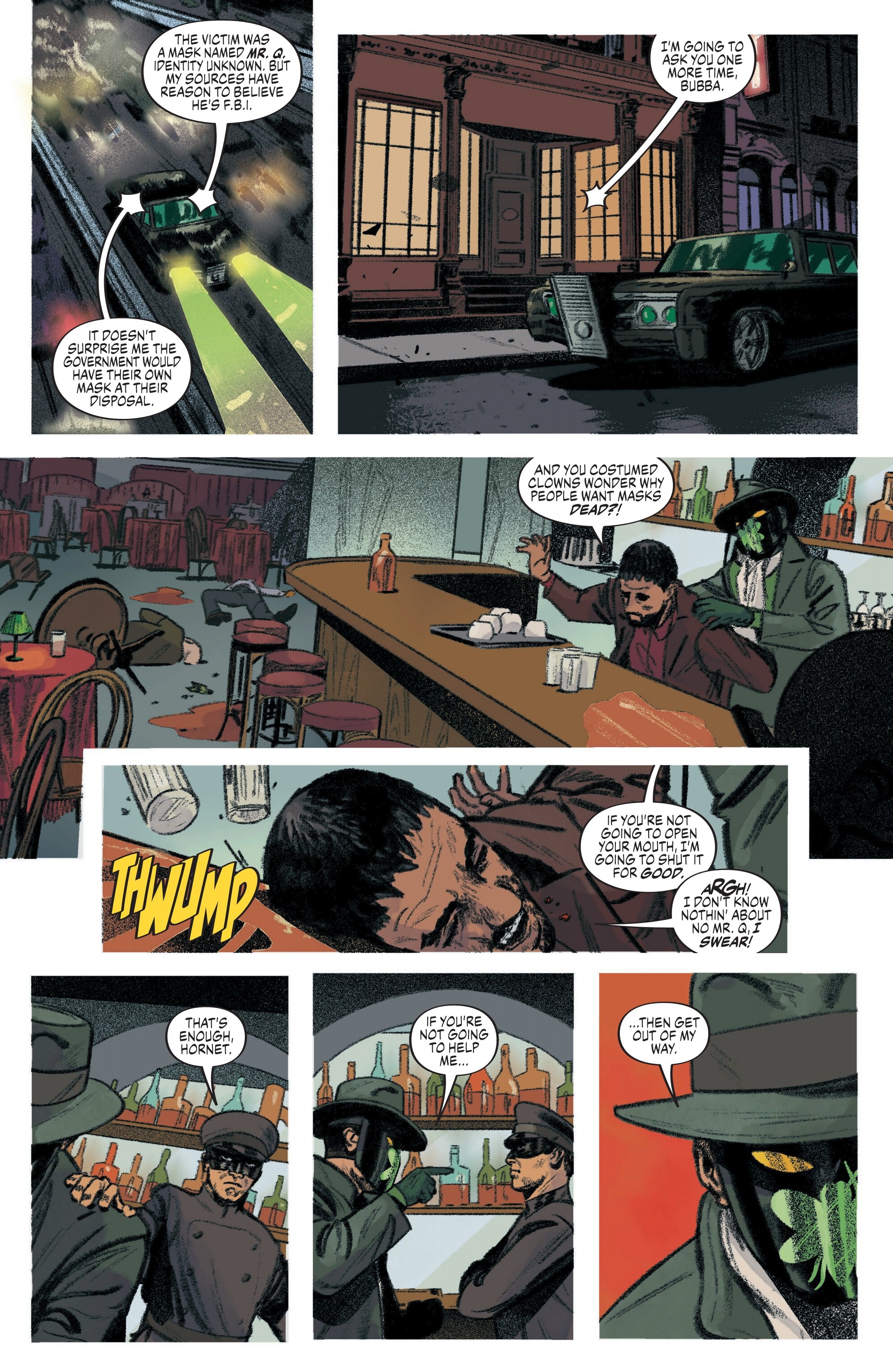 Green Hornet / Miss Fury (2025-): Chapter 1 - Page 21