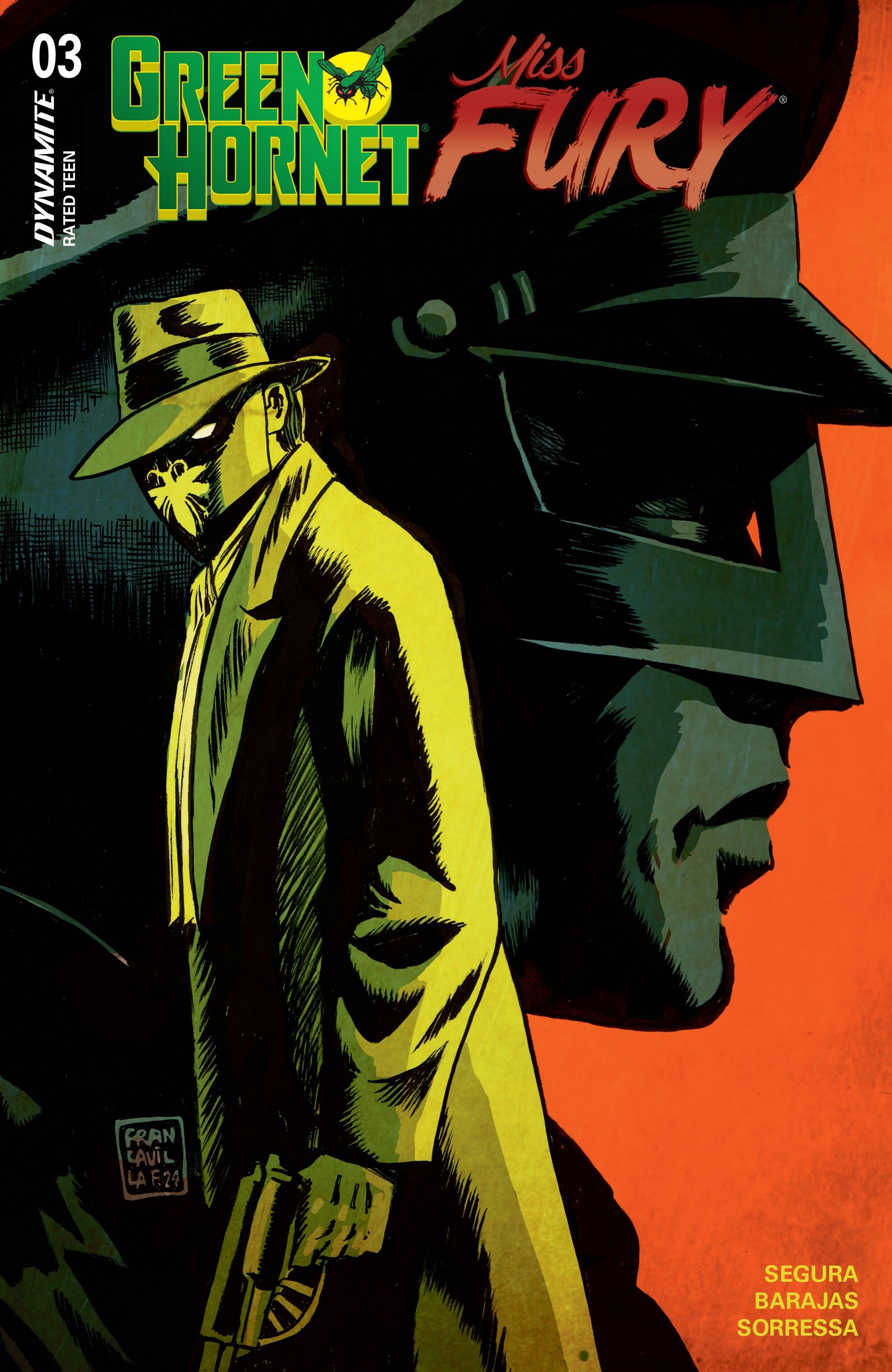 Green Hornet / Miss Fury (2025-): Chapter 3 - Page 1