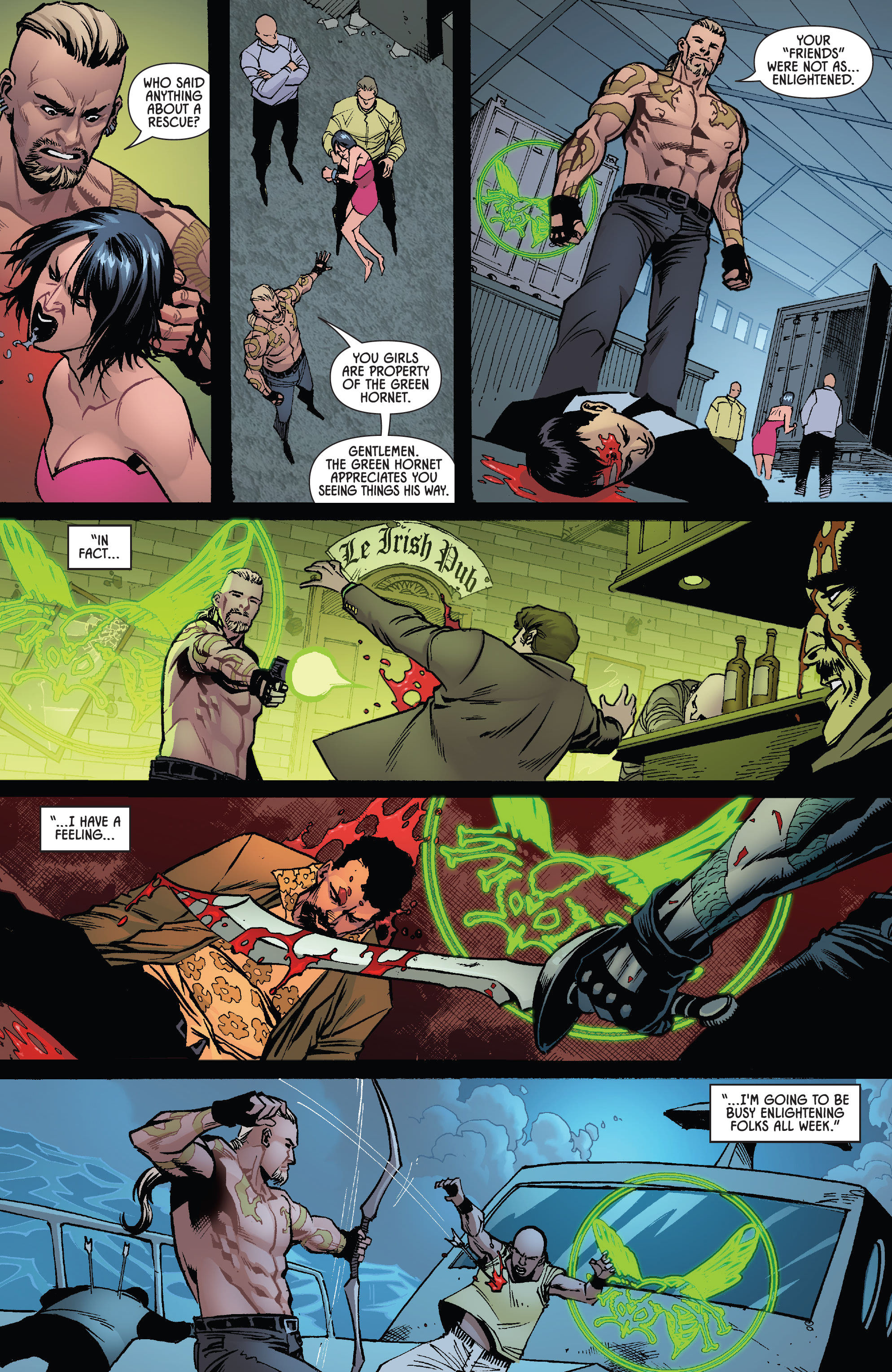 Green Hornet: One Night in Bangkok (2023-) issue 1 - Page 13