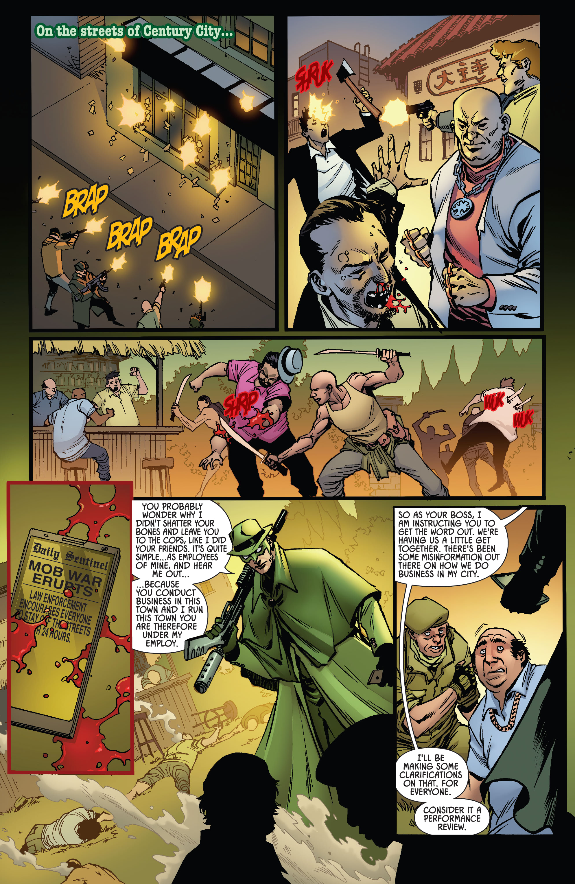 Green Hornet: One Night in Bangkok (2023-) issue 1 - Page 20