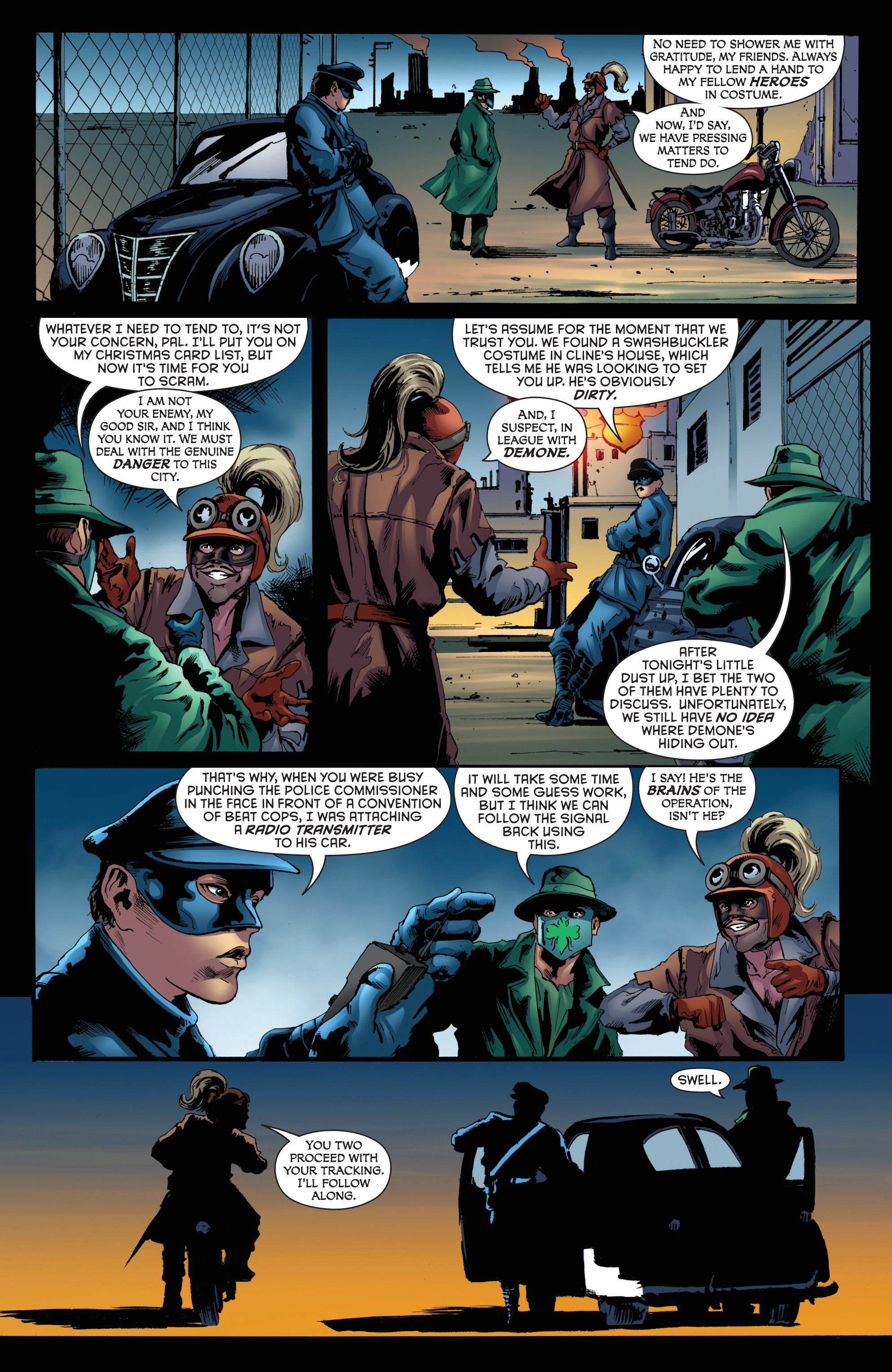 Green Hornet: Reign of The Demon (2016-) issue 4 - Page 7