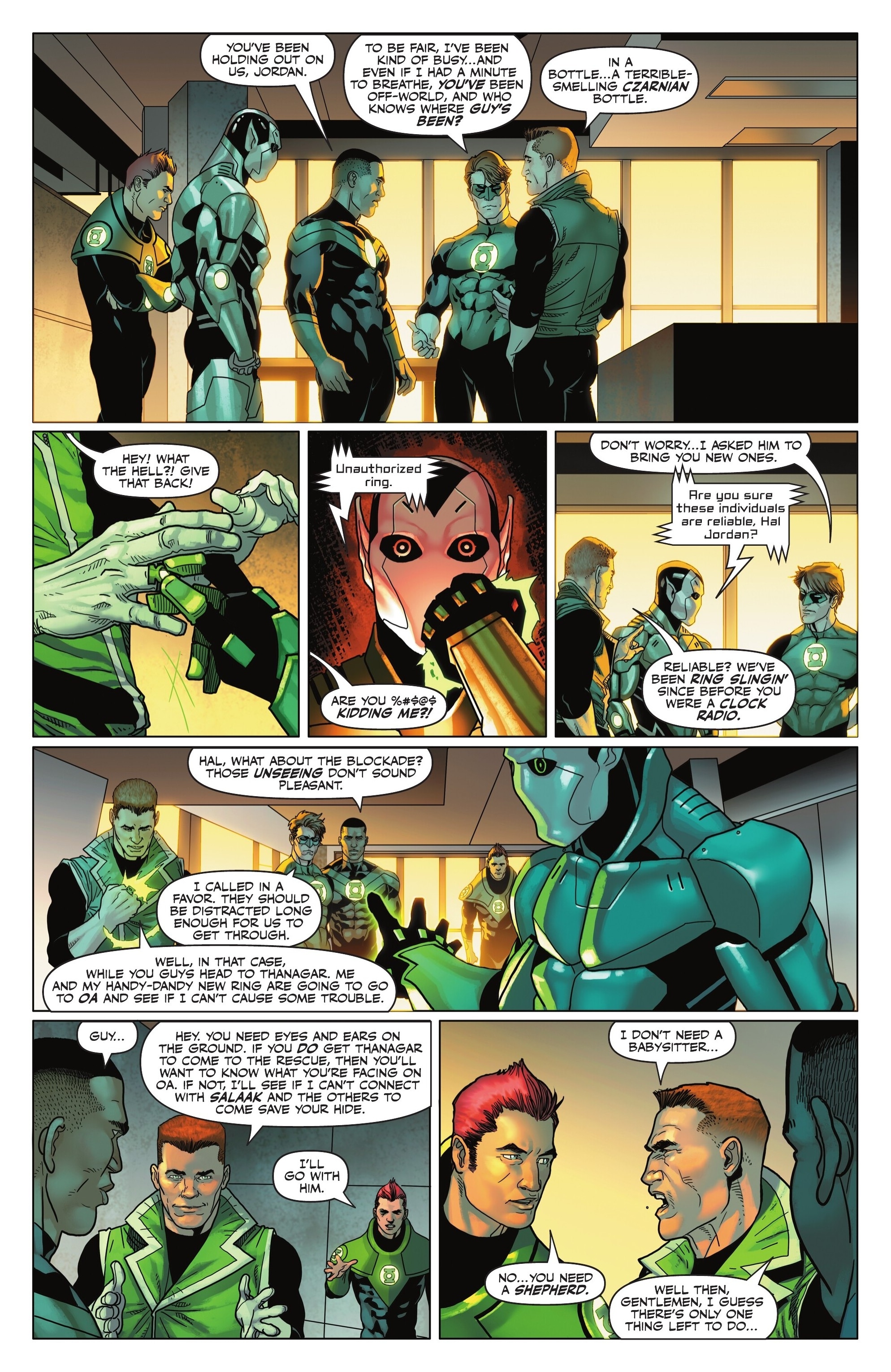 Green Lantern Civil Corps Special (2024-): Chapter 1 - Page 13