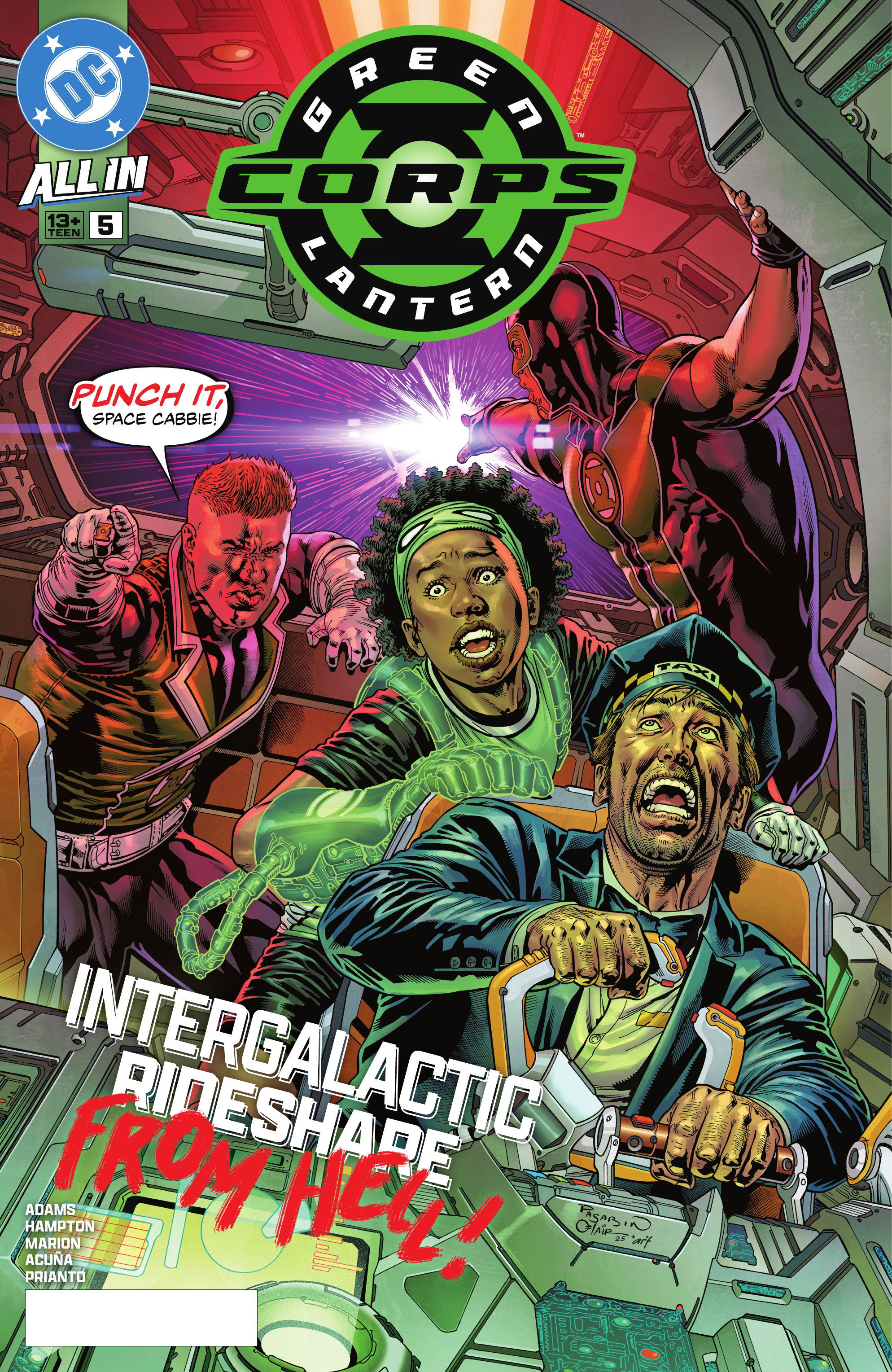 Green Lantern Corps (2025-): Chapter 5 - Page 1