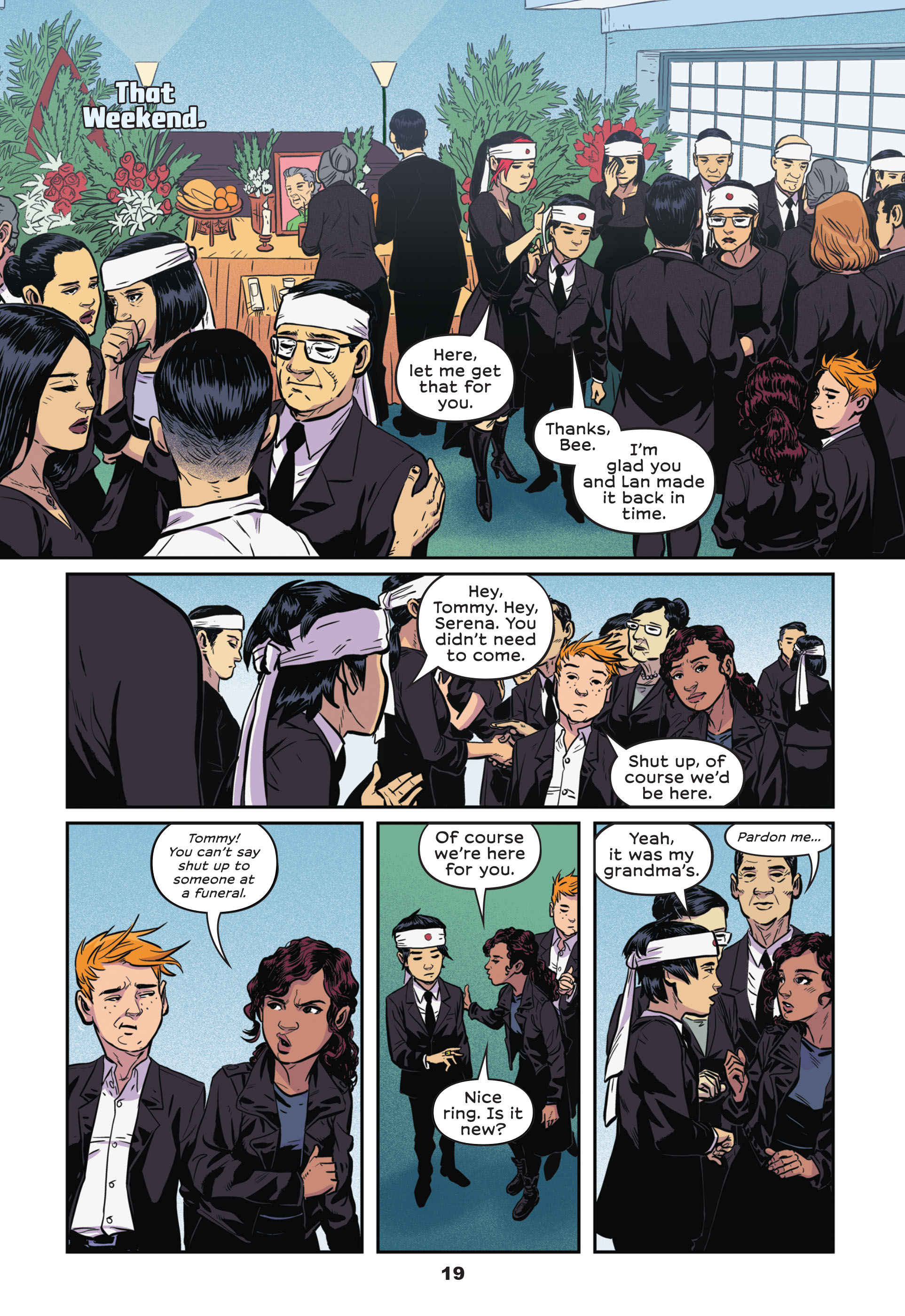 <{ $series->title }} issue 1 - Page 18