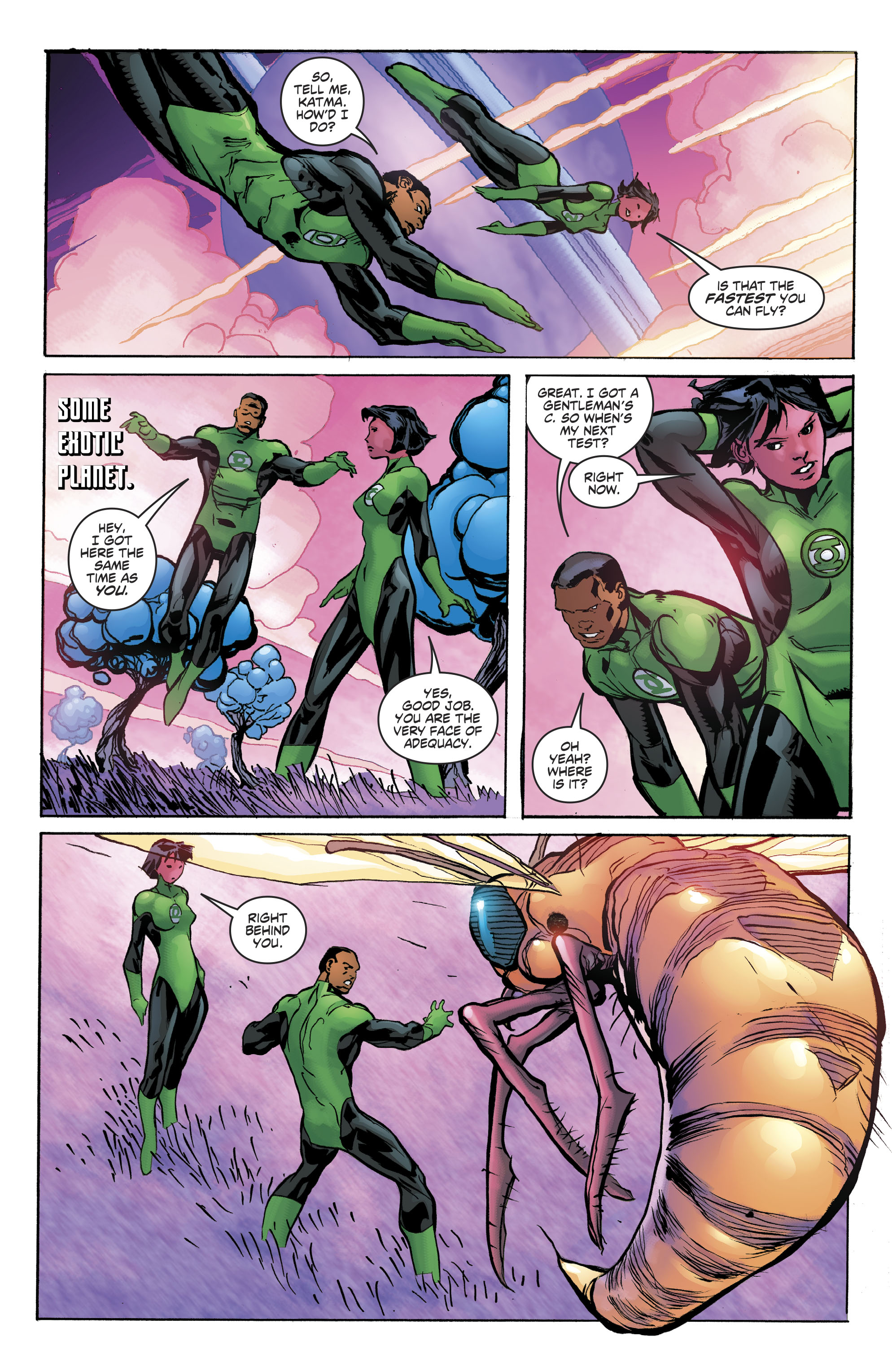 Green Lantern/Huckleberry Hound Special (2018): Chapter 1 - Page 4