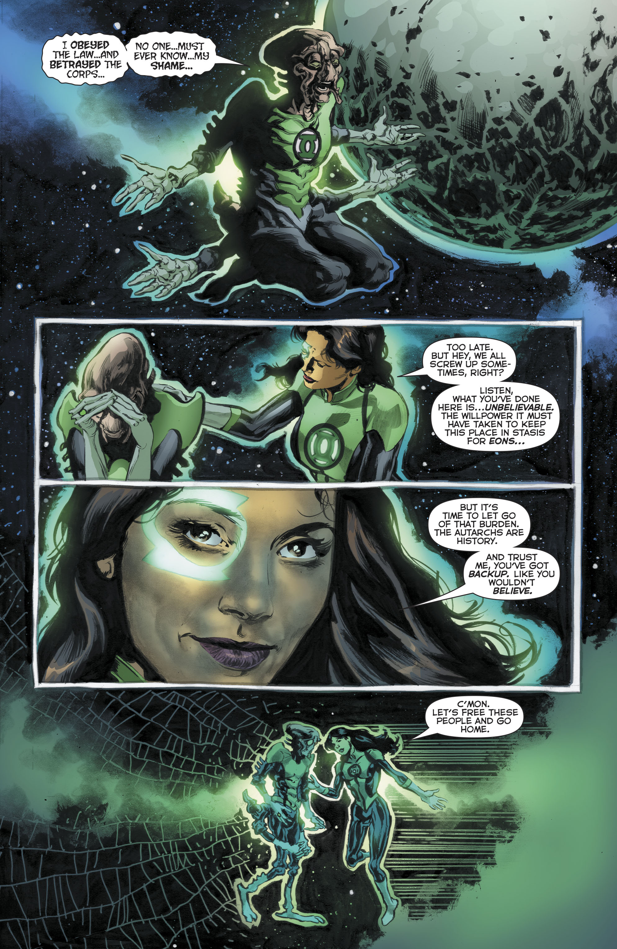 Green Lanterns  (2016-) issue Annual 1 - Page 35