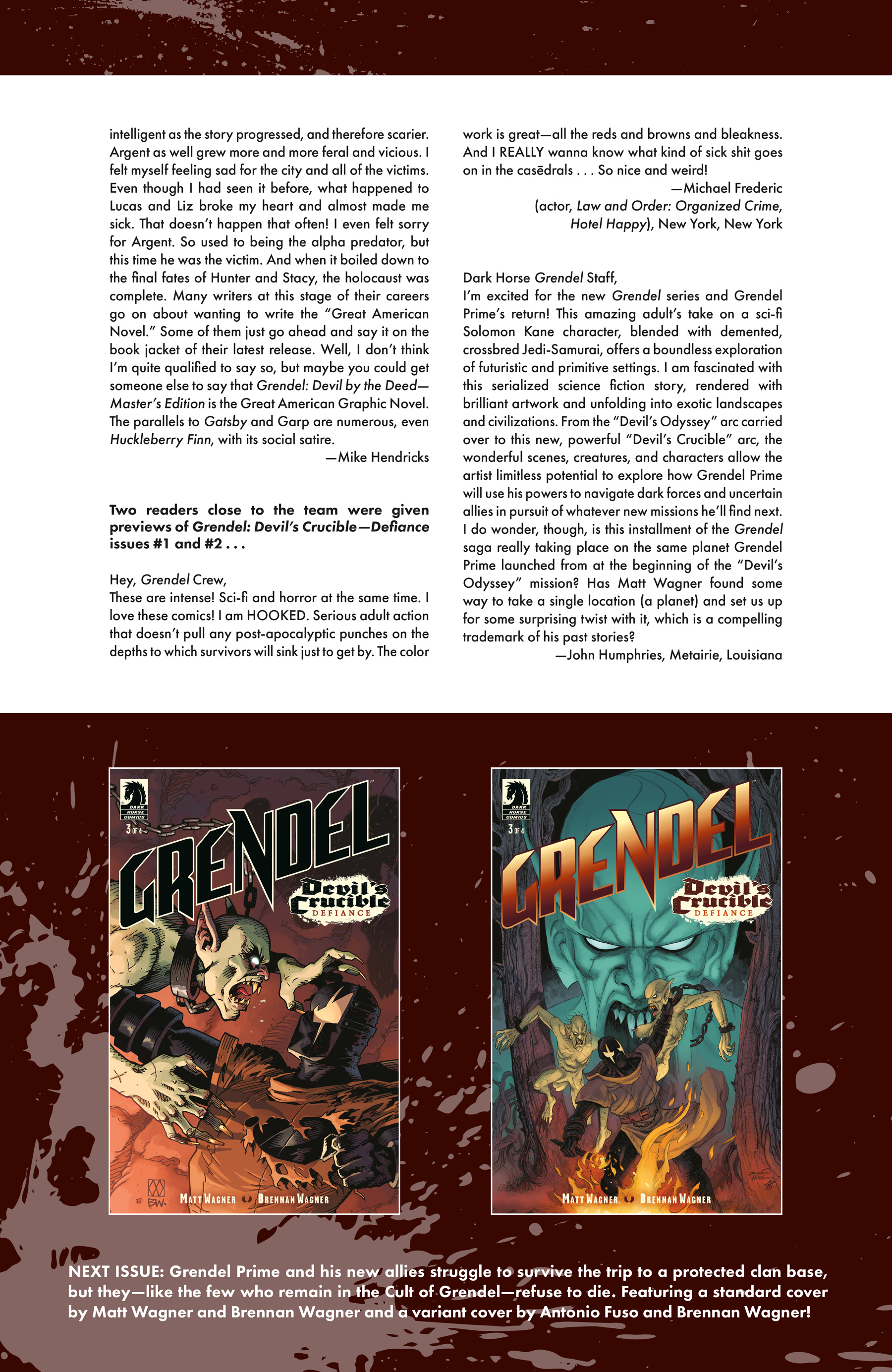 Grendel: Devil's Crucible - Defiance (2024-) issue 2 - Page 22