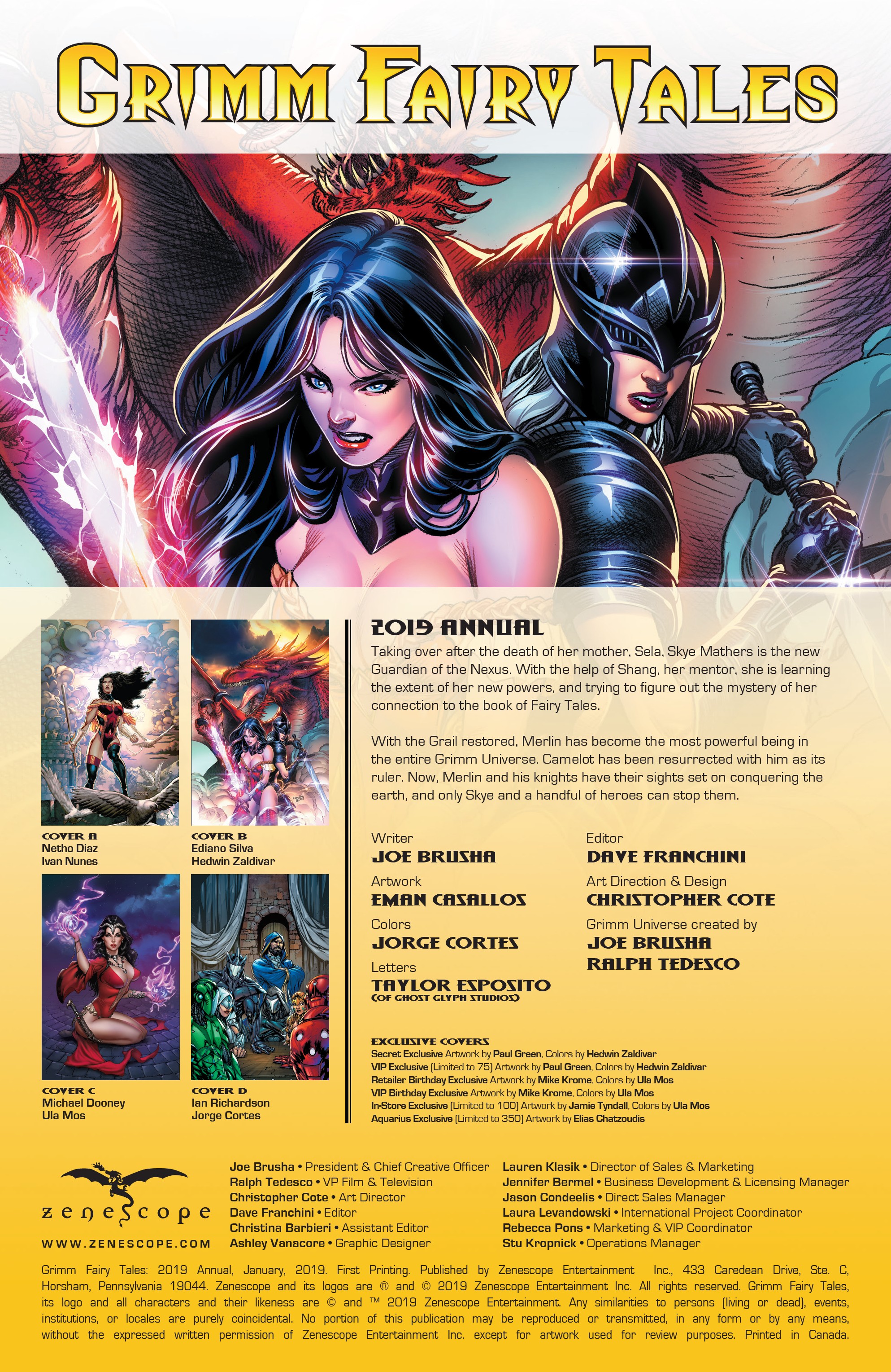 Grimm Fairy Tales (2016-): Chapter Annual-2019 - Page 2