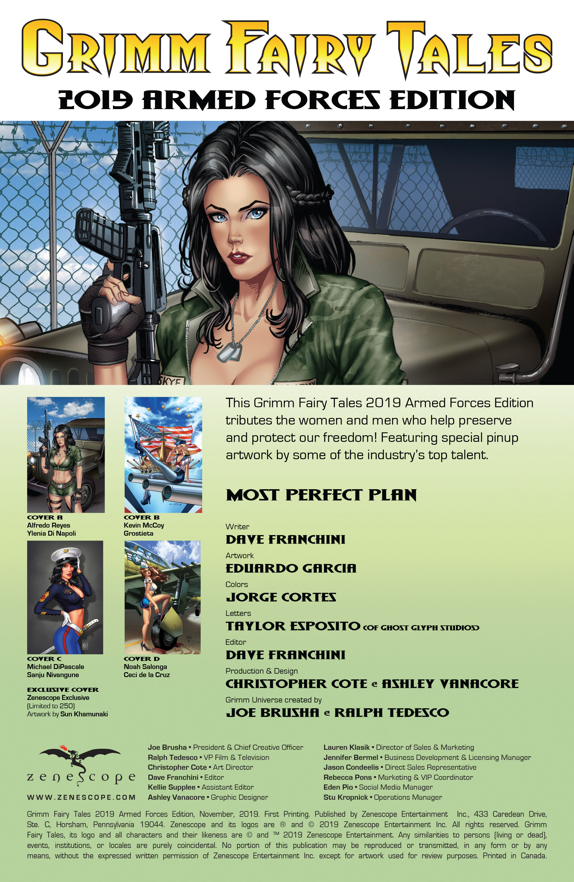 Grimm Fairy Tales 2019 Armed Forces Edition: Chapter 1 - Page 2
