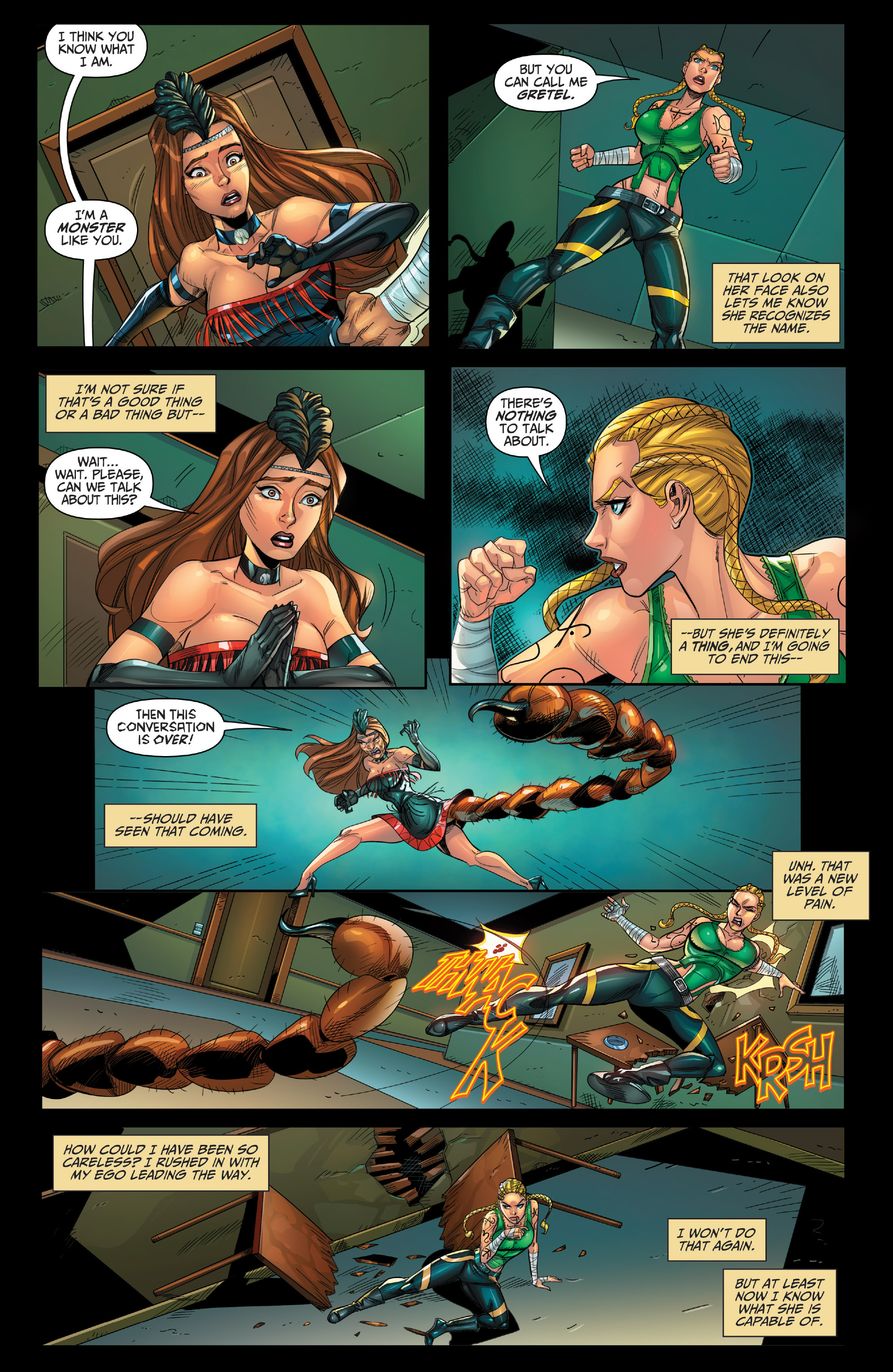 Grimm Fairy Tales Horror Pinup Special Chapter Page