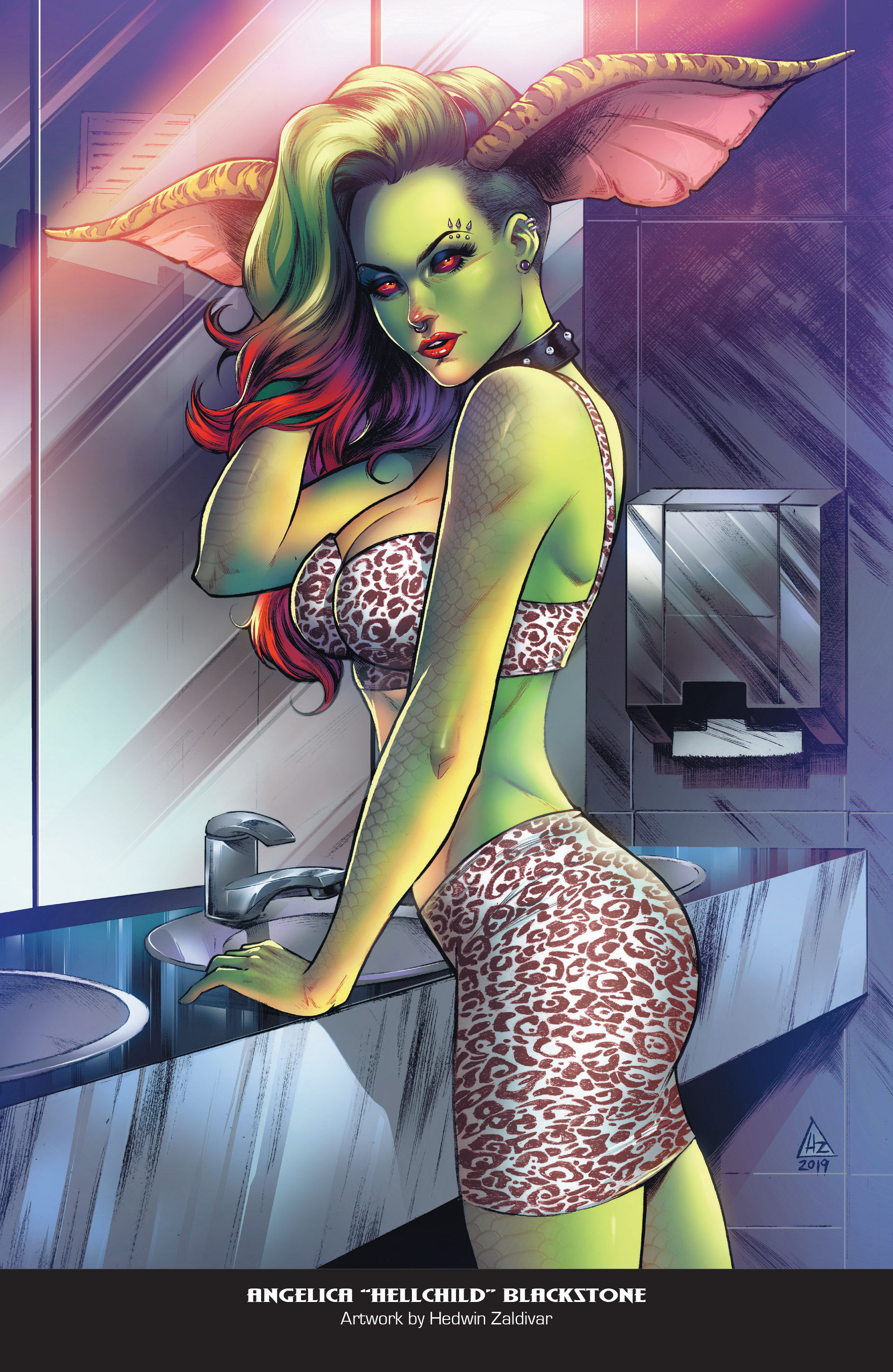 Grimm Fairy Tales 2019 Horror Pinup Special: Chapter 1 - Page 24