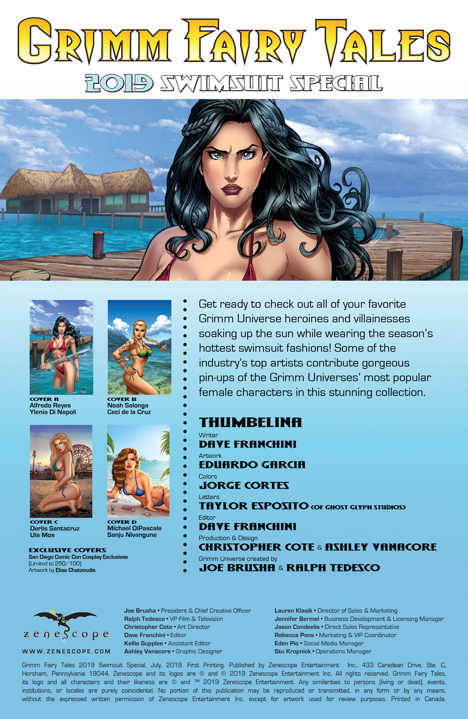 Grimm Fairy Tales 2019 Swimsuit Special: Chapter 1 - Page 2