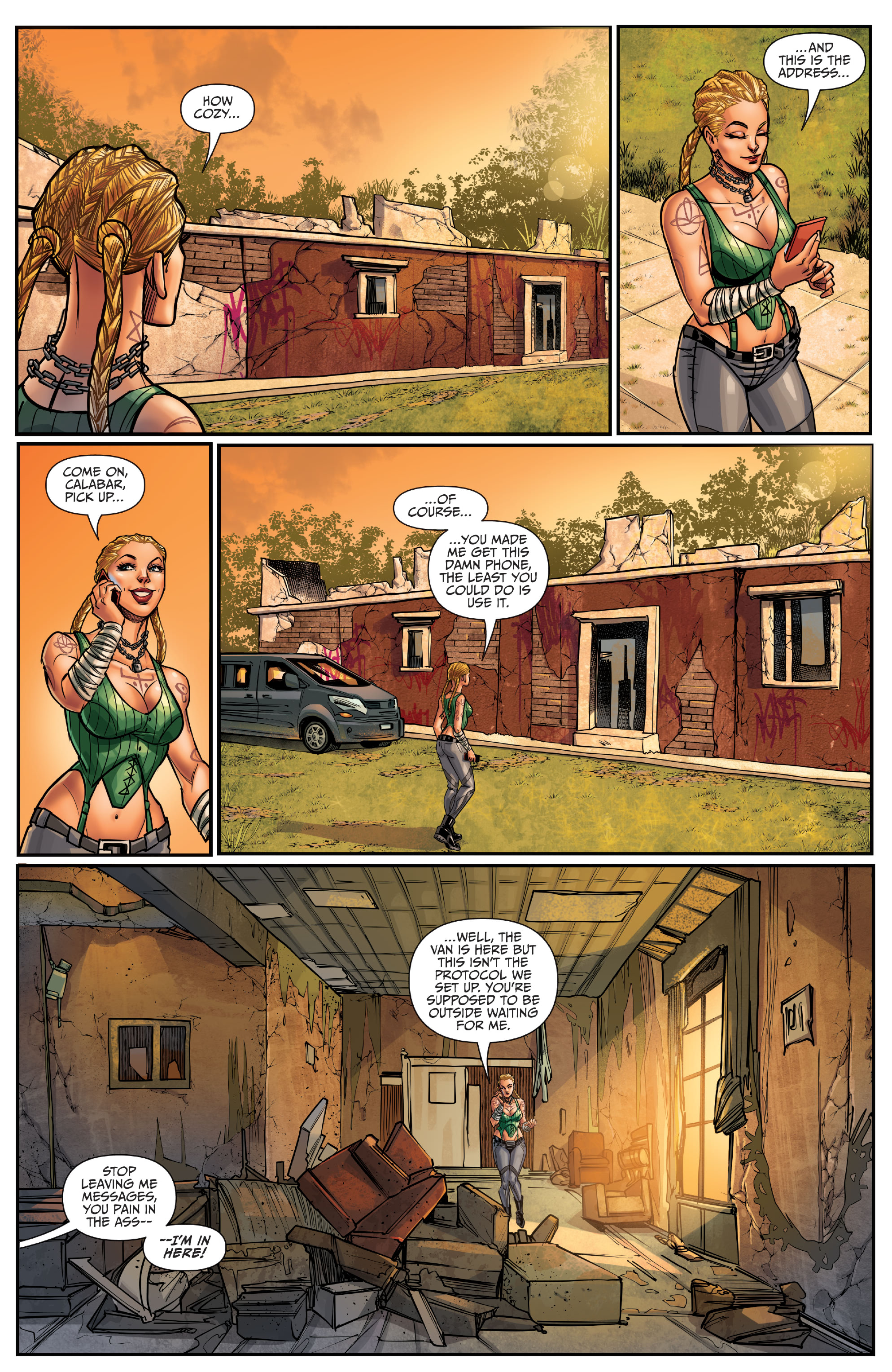 Grimm Fairy Tales: 2022 Holiday Pinup Special (2022) issue 1 - Page 6