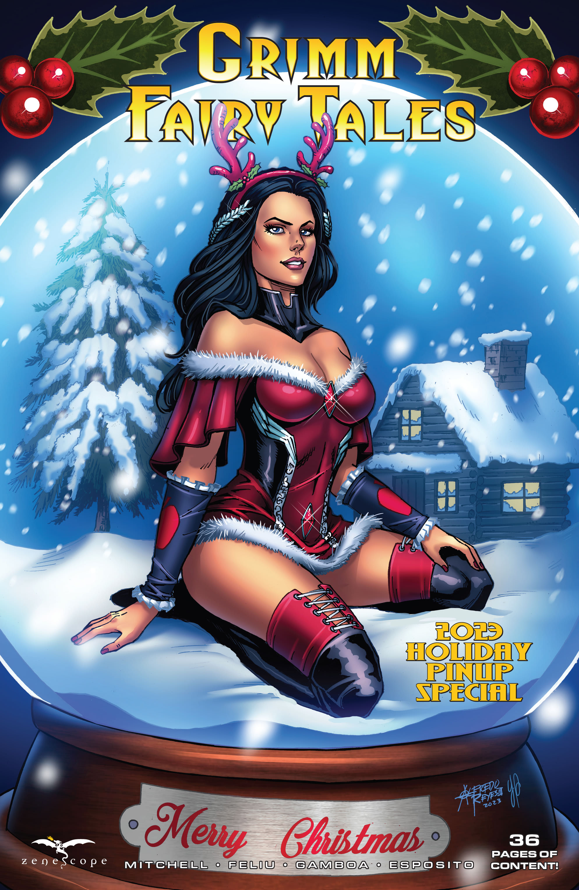 Grimm Fairy Tales: 2023 Holiday Pinup Special (2023): Chapter 1 - Page 1