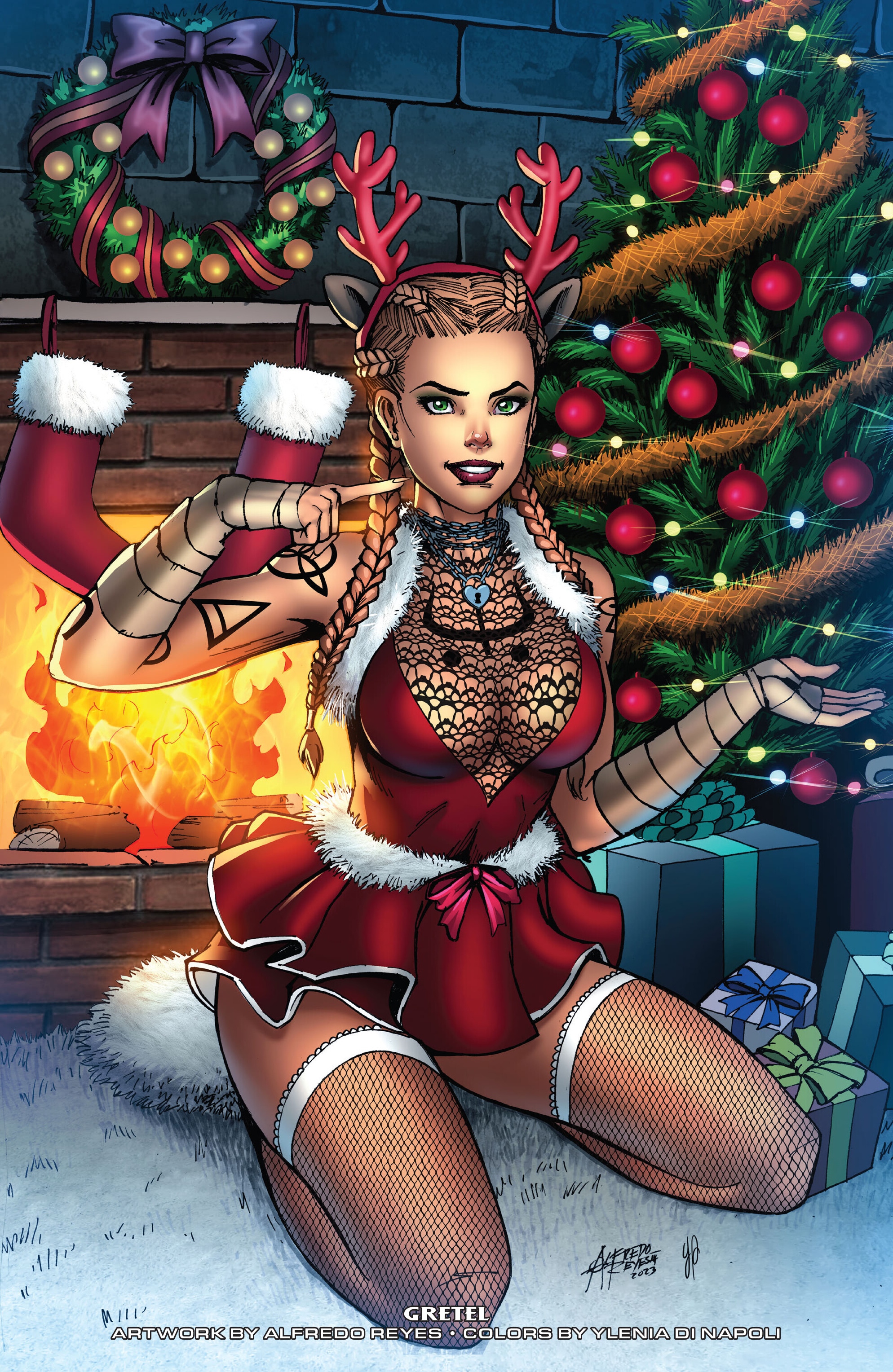 Grimm Fairy Tales: 2023 Holiday Pinup Special (2023) issue 1 - Page 17