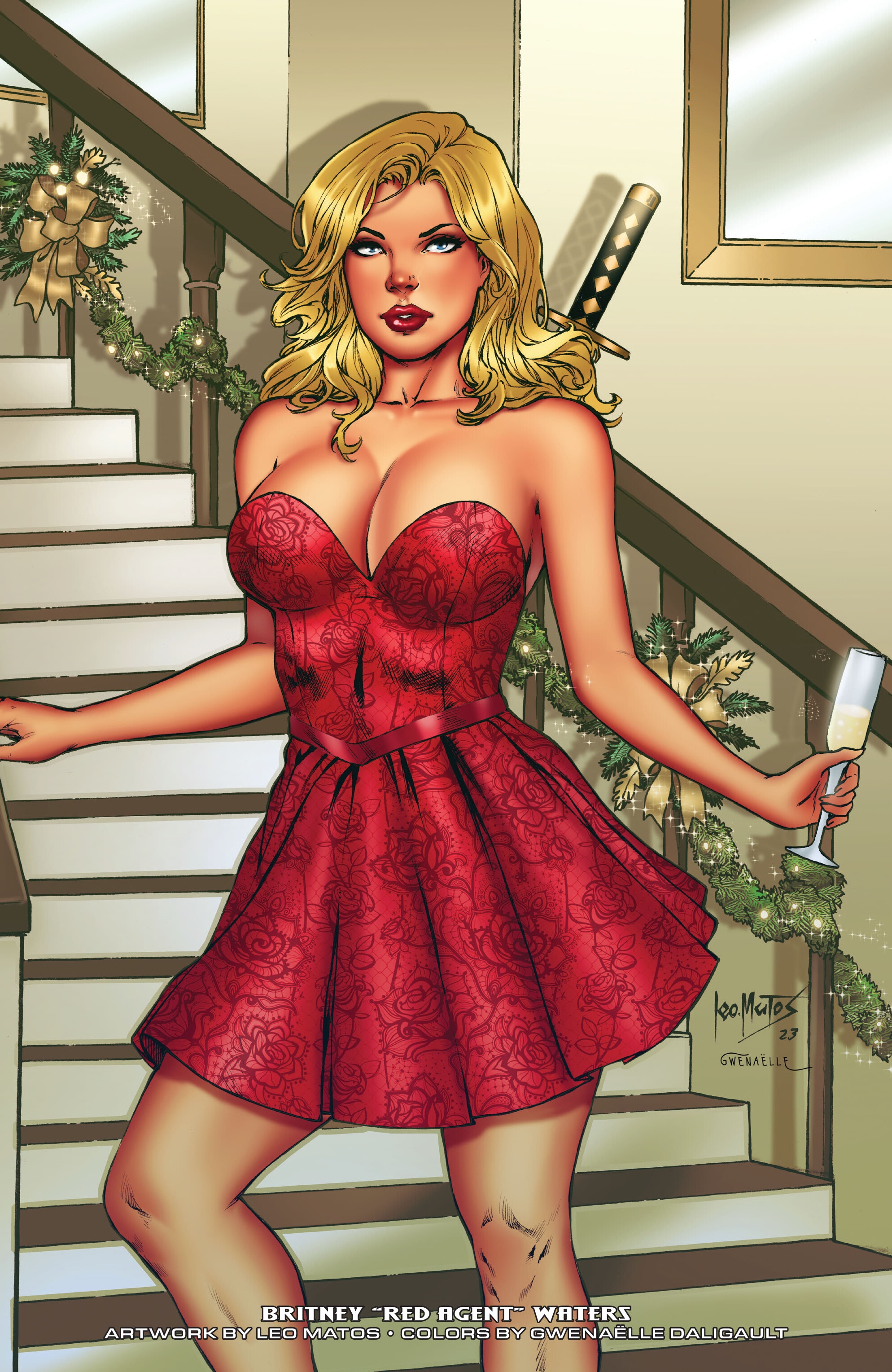 Grimm Fairy Tales: 2023 Holiday Pinup Special (2023) issue 1 - Page 25