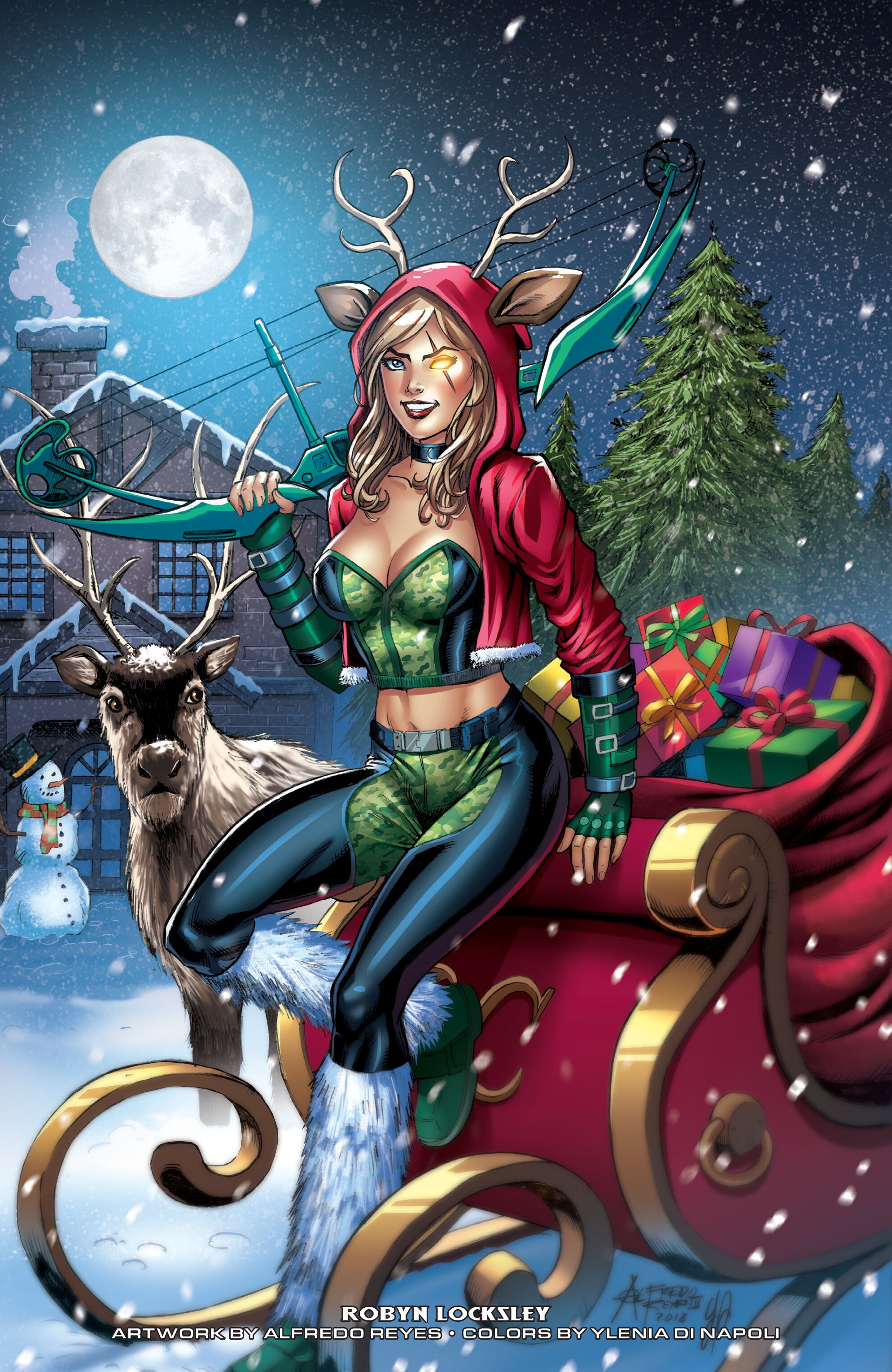 Grimm Fairy Tales: 2023 Holiday Pinup Special (2023) issue 1 - Page 26