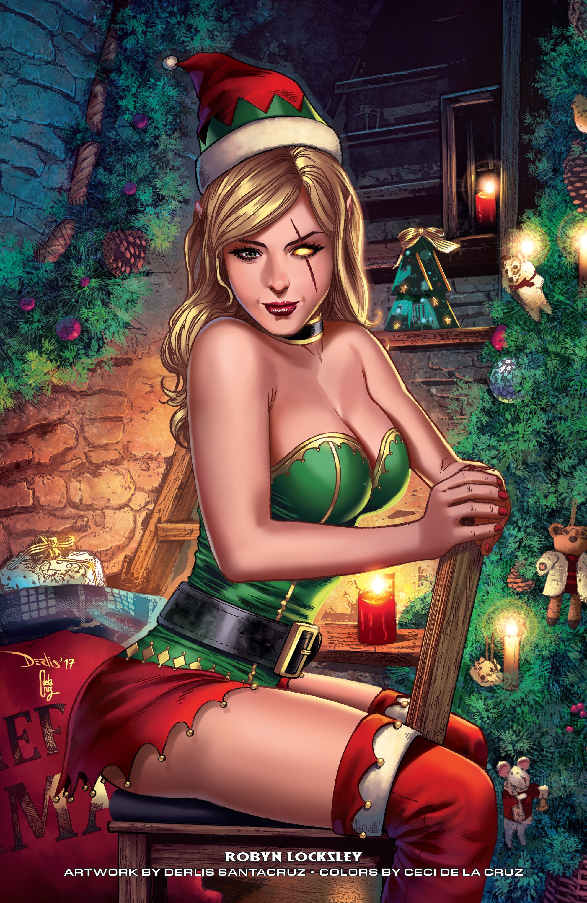 Grimm Fairy Tales: 2023 Holiday Pinup Special (2023) issue 1 - Page 34