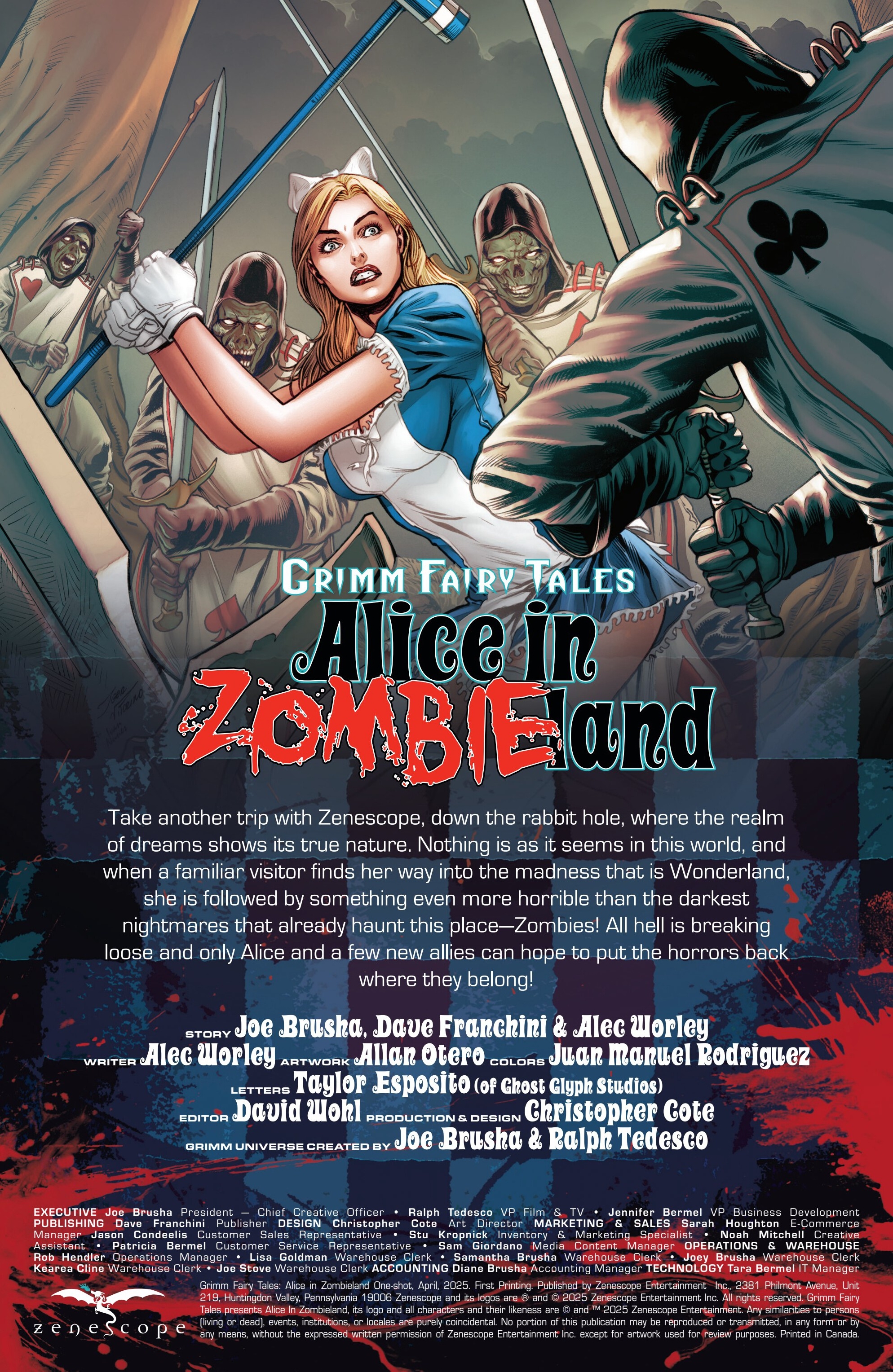 Grimm Fairy Tales: Alice in Zombieland (2025-): Chapter 1 - Page 3