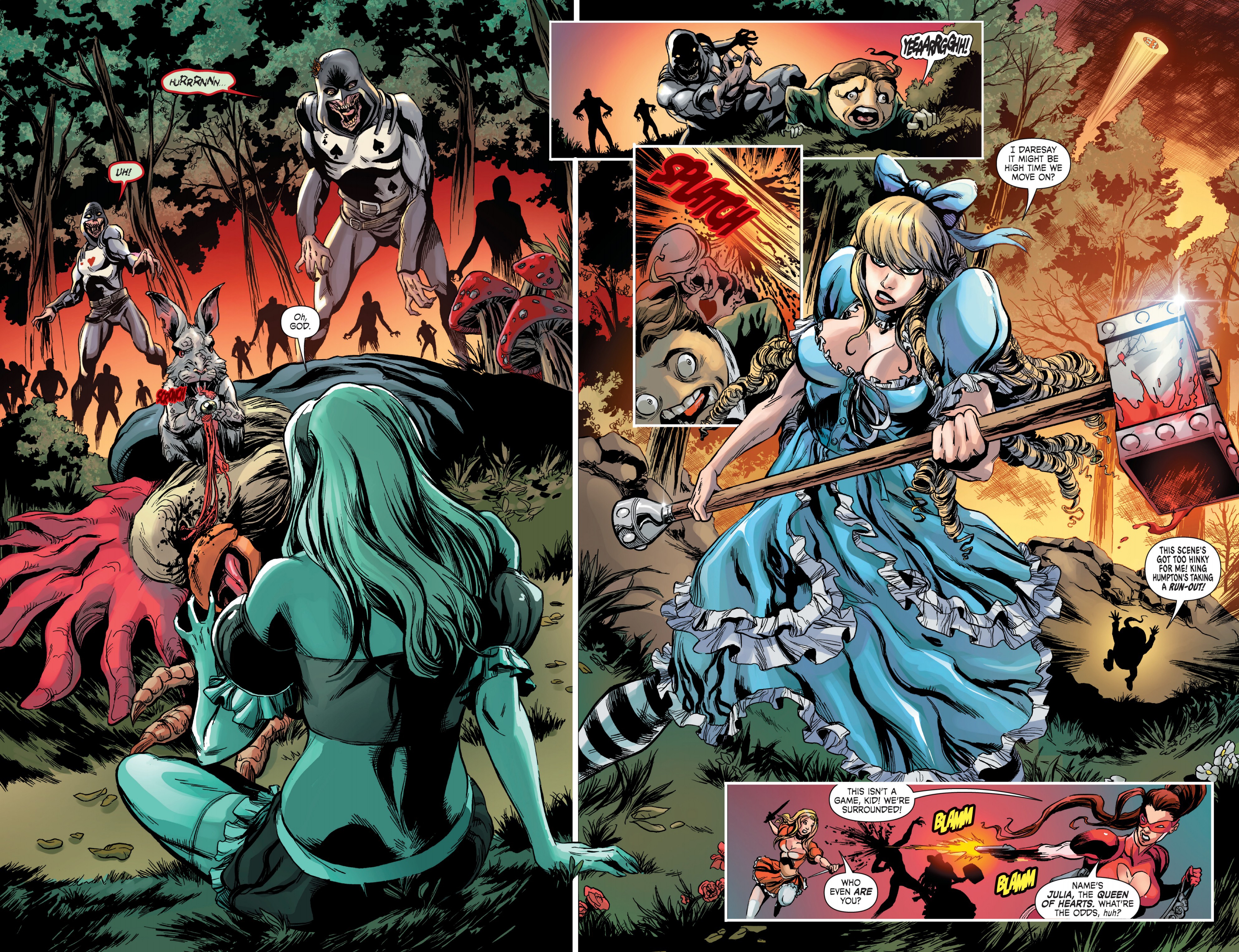 Grimm Fairy Tales: Alice in Zombieland (2025-): Chapter 1 - Page 22