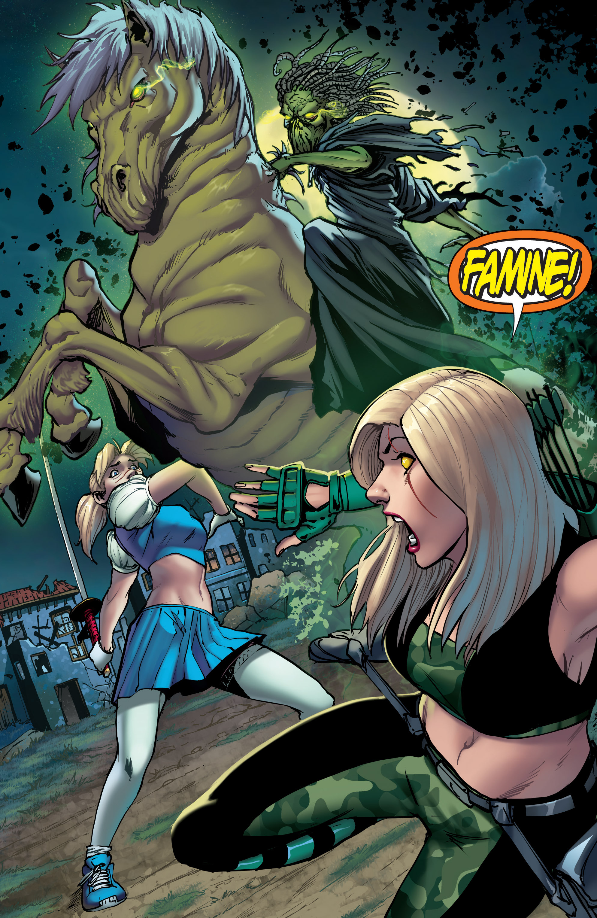 Grimm Fairy Tales: Apocalypse (2016-) issue 5 - Page 12