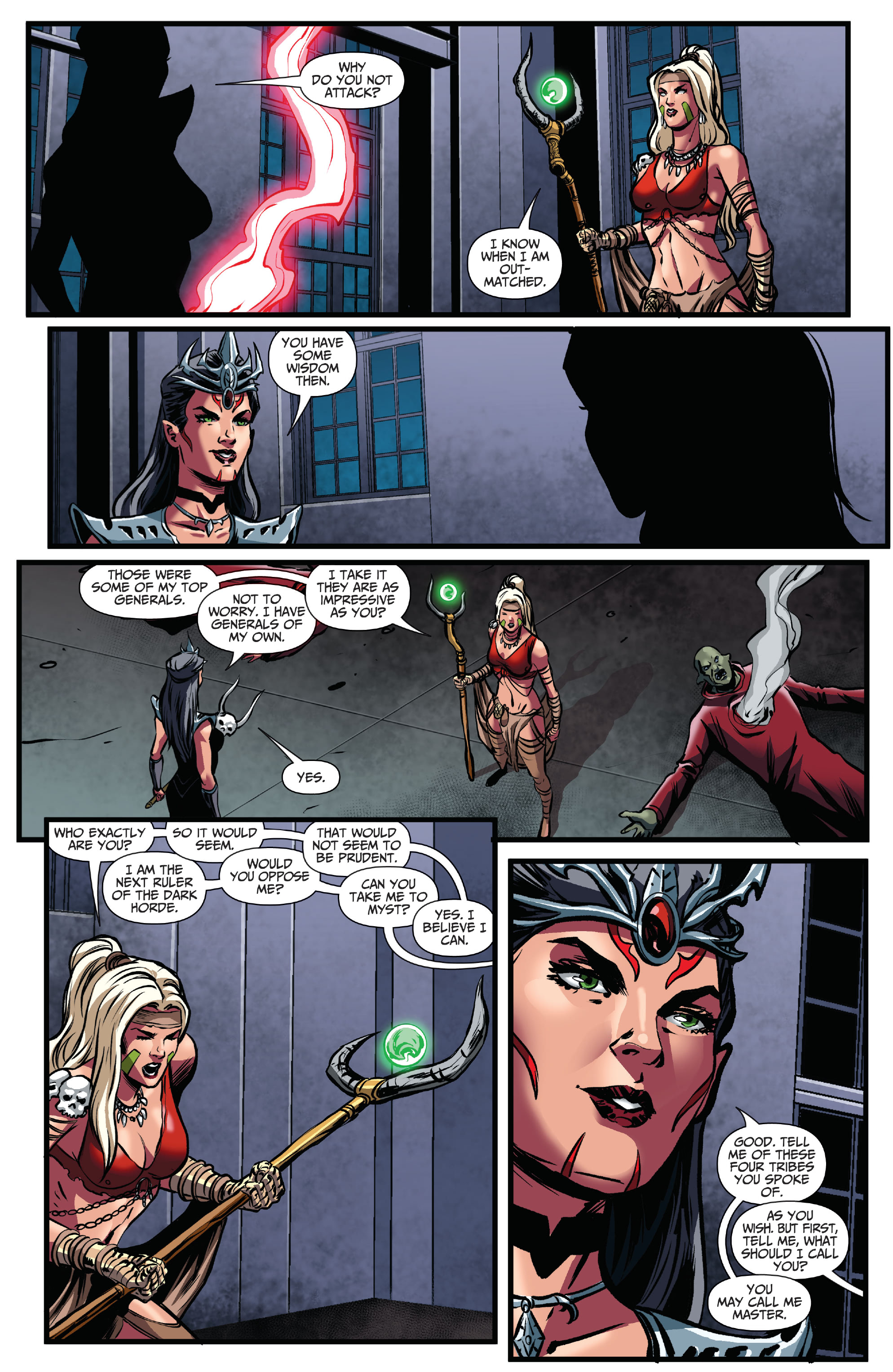 Grimm Fairy Tales Myths & Legends Quarterly: Dark Princess (2021) issue 1 - Page 10