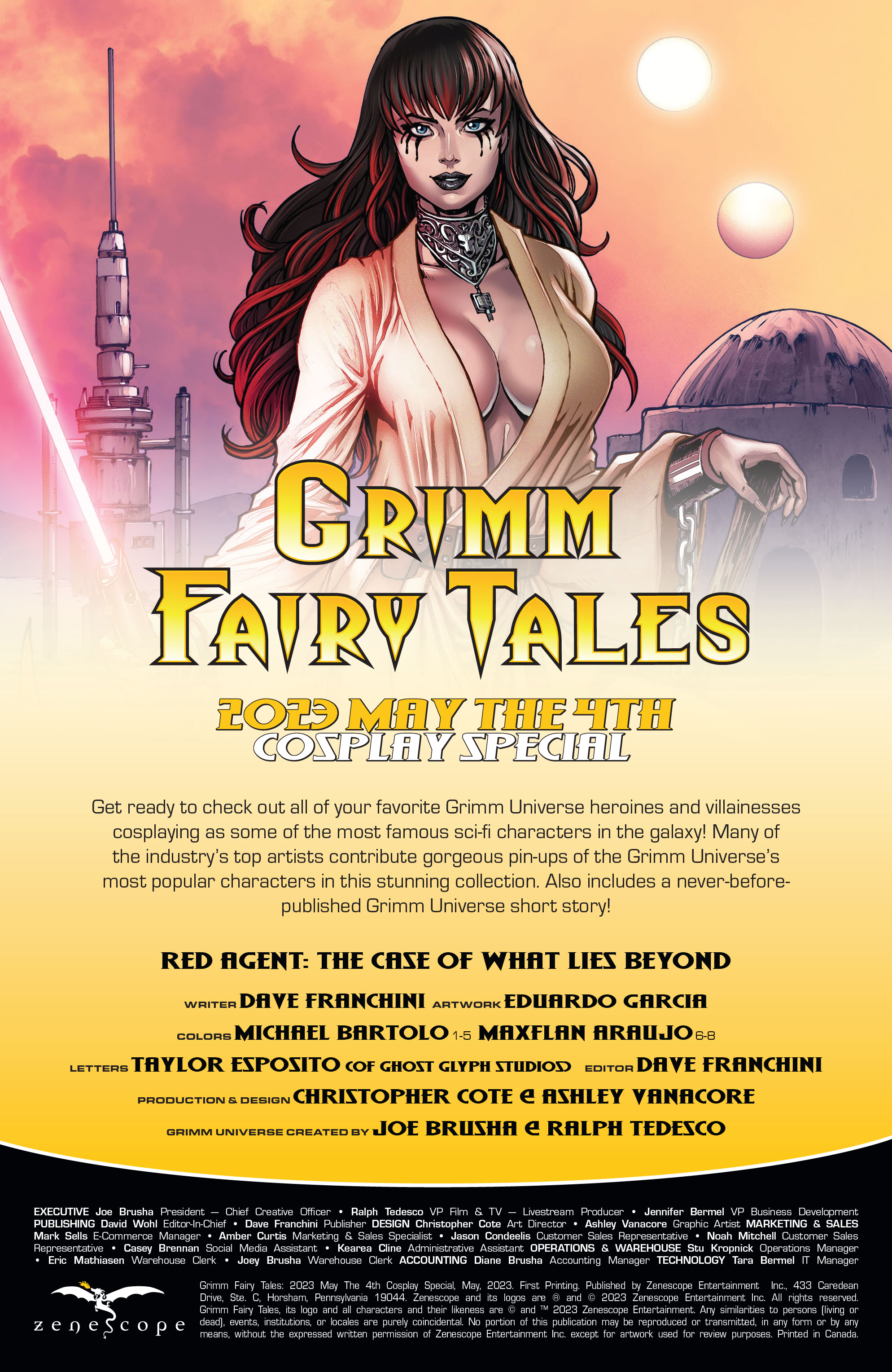 Grimm Fairy Tales Presents: 2023 May the 4th Cosplay Special (2023-): Chapter 1 - Page 2