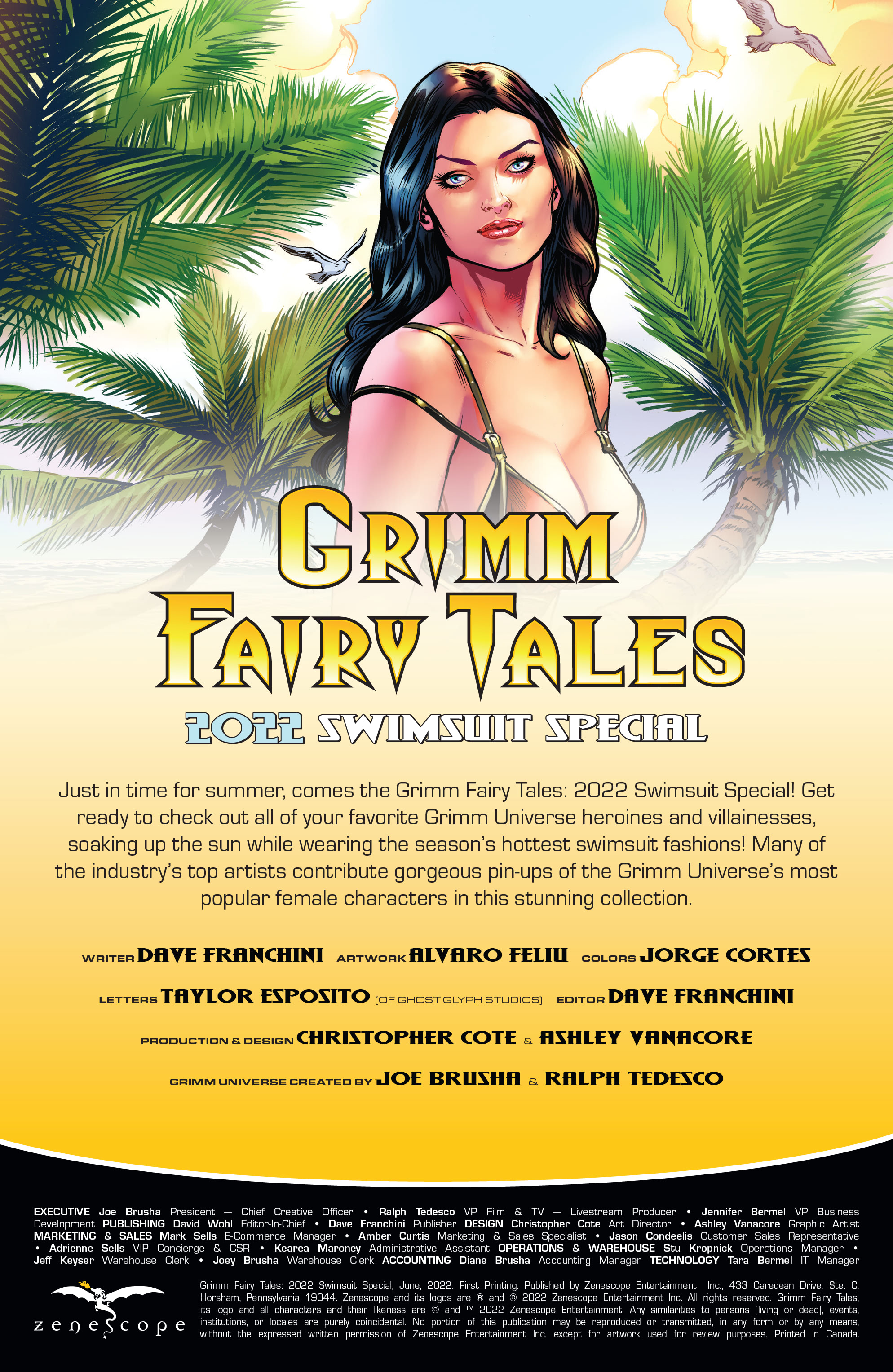 Grimm Fairy Tales Presents: Swimsuit Edition 2022: Chapter 1 - Page 2