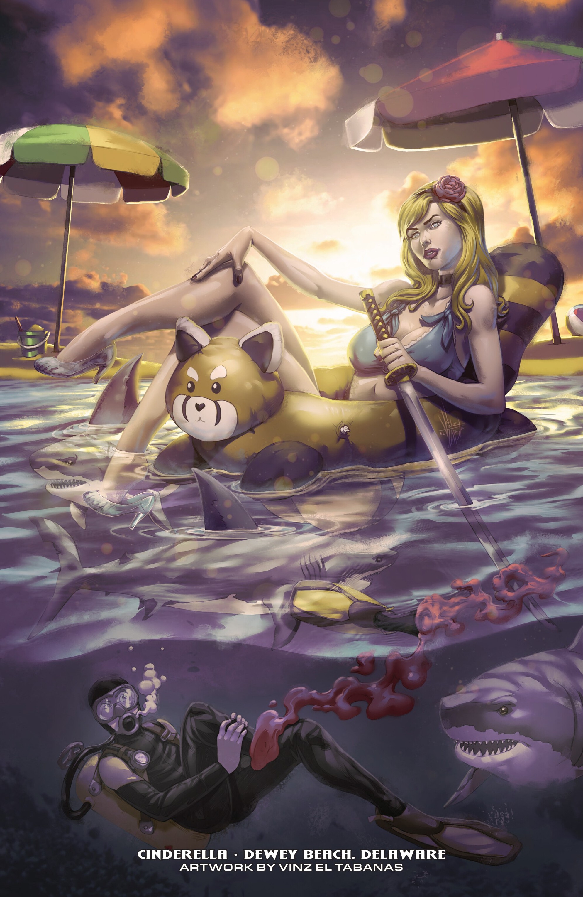 Grimm Fairy Tales Presents: Swimsuit Edition 2024: Chapter 1 - Page 13