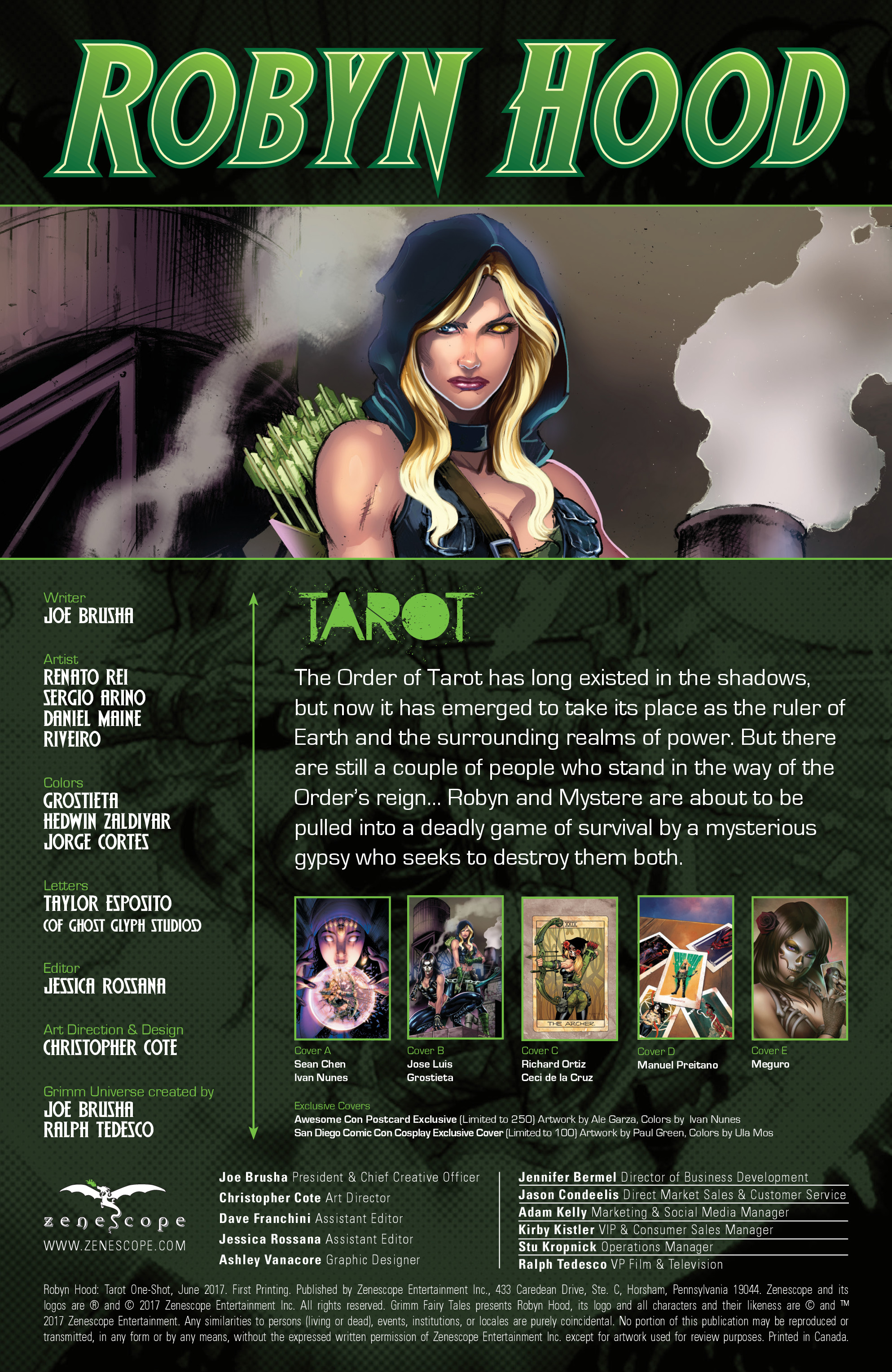 Grimm Fairy Tales: Tarot (2017): Chapter 0 - Page 2