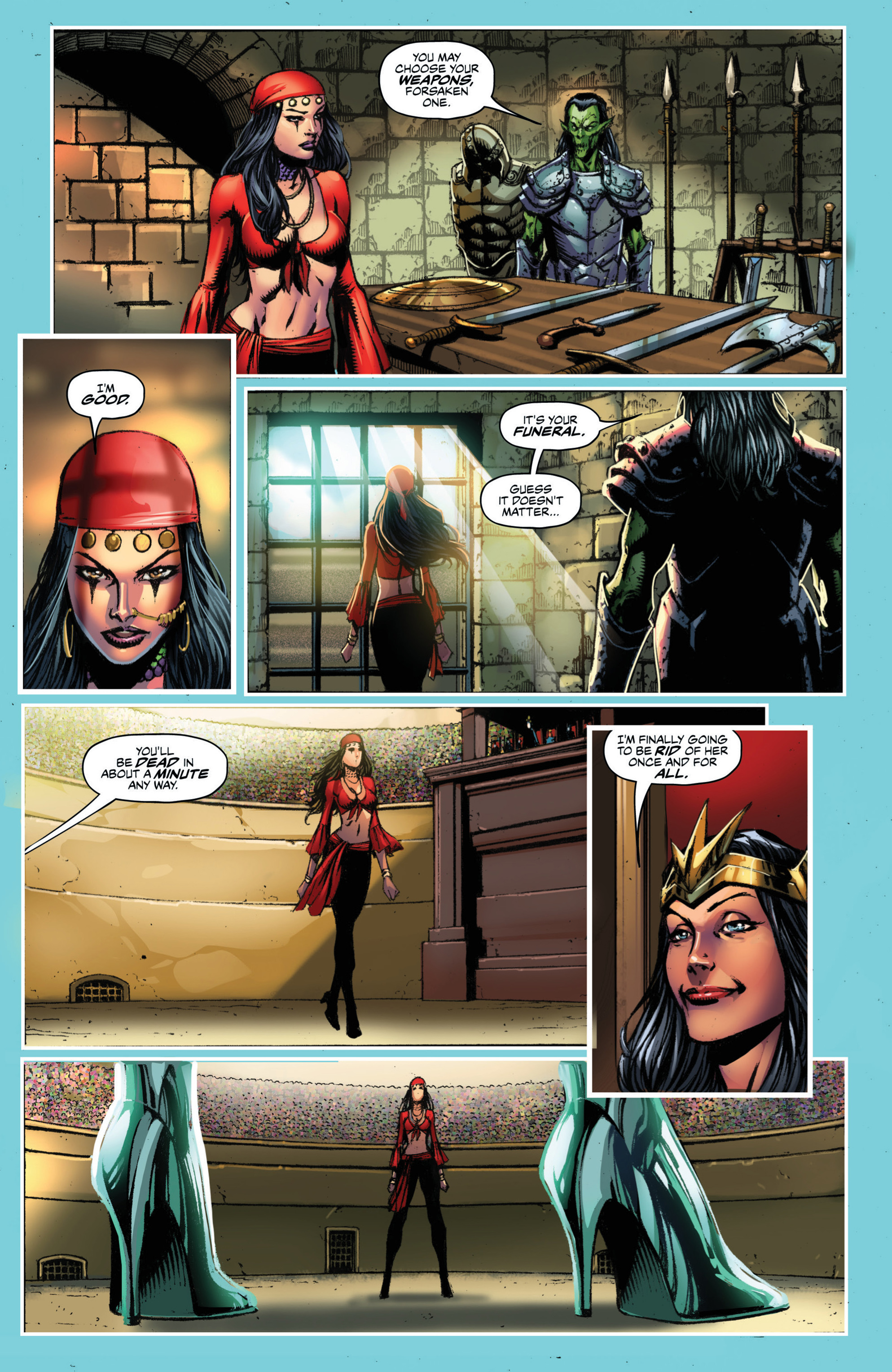 Grimm Fairy Tales: Tarot (2017) issue 2 - Page 22