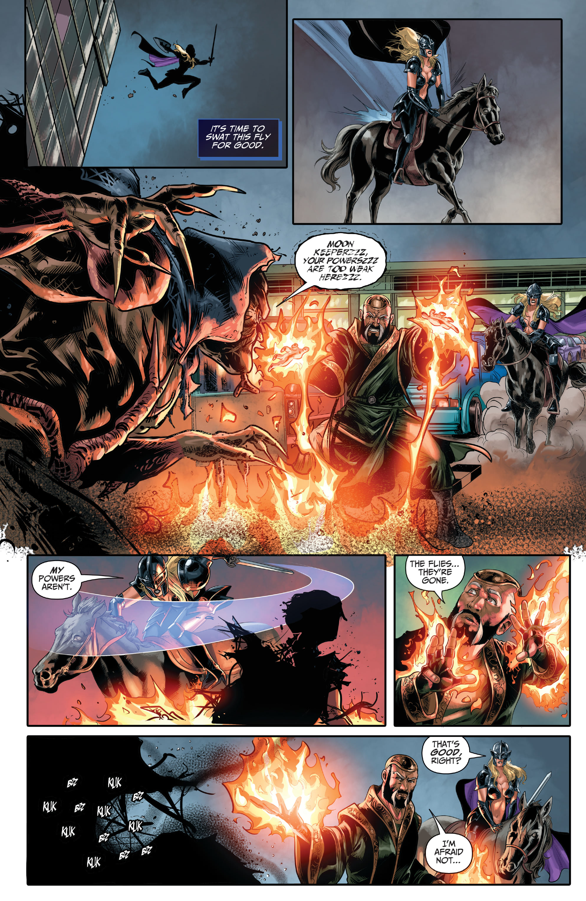 Grimm Spotlight: Black Knight vs Lord of the Flies (2021) issue 1 - Page 27