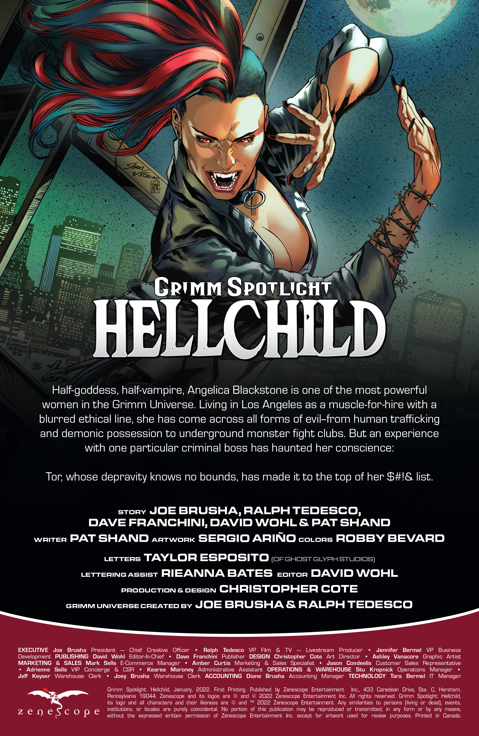 Grimm Spotlight: Hellchild (2022): Chapter 1 - Page 2