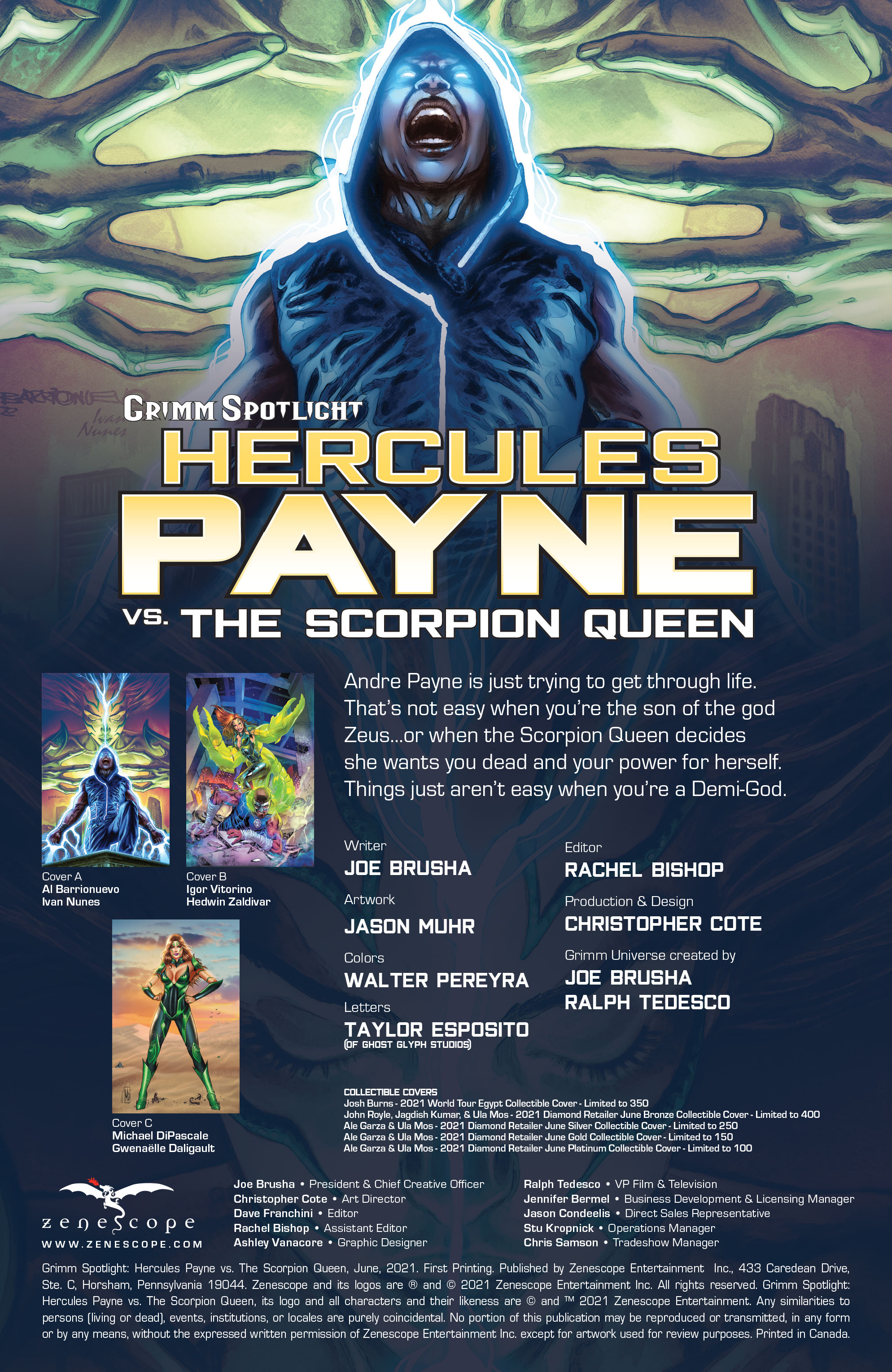 Grimm Spotlight: Hercules Payne vs Scorpion Queen (2021-): Chapter 1 - Page 2