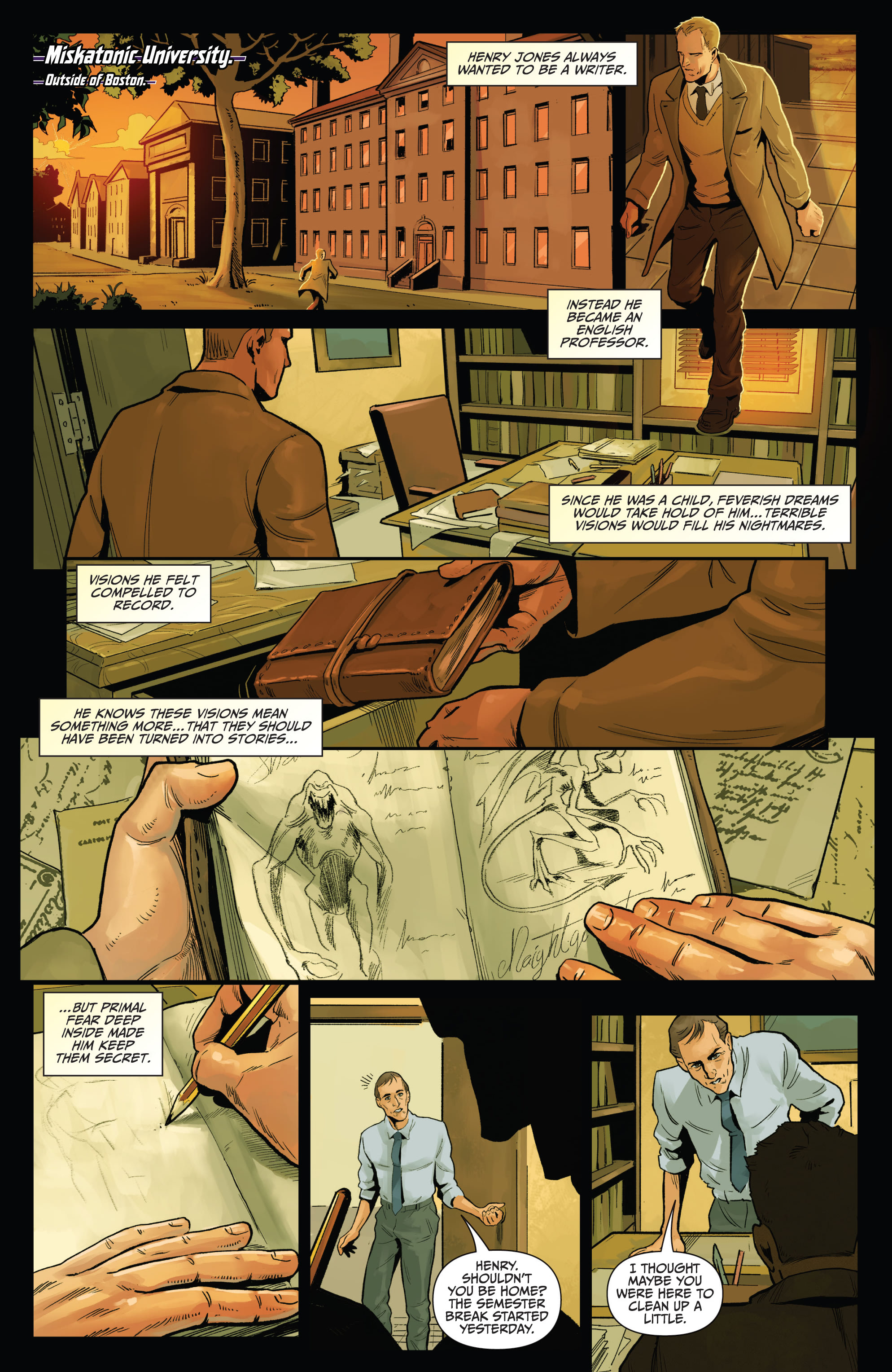 Grimm Spotlight: Lovecraft's Legacy (2023-) issue 1 - Page 10