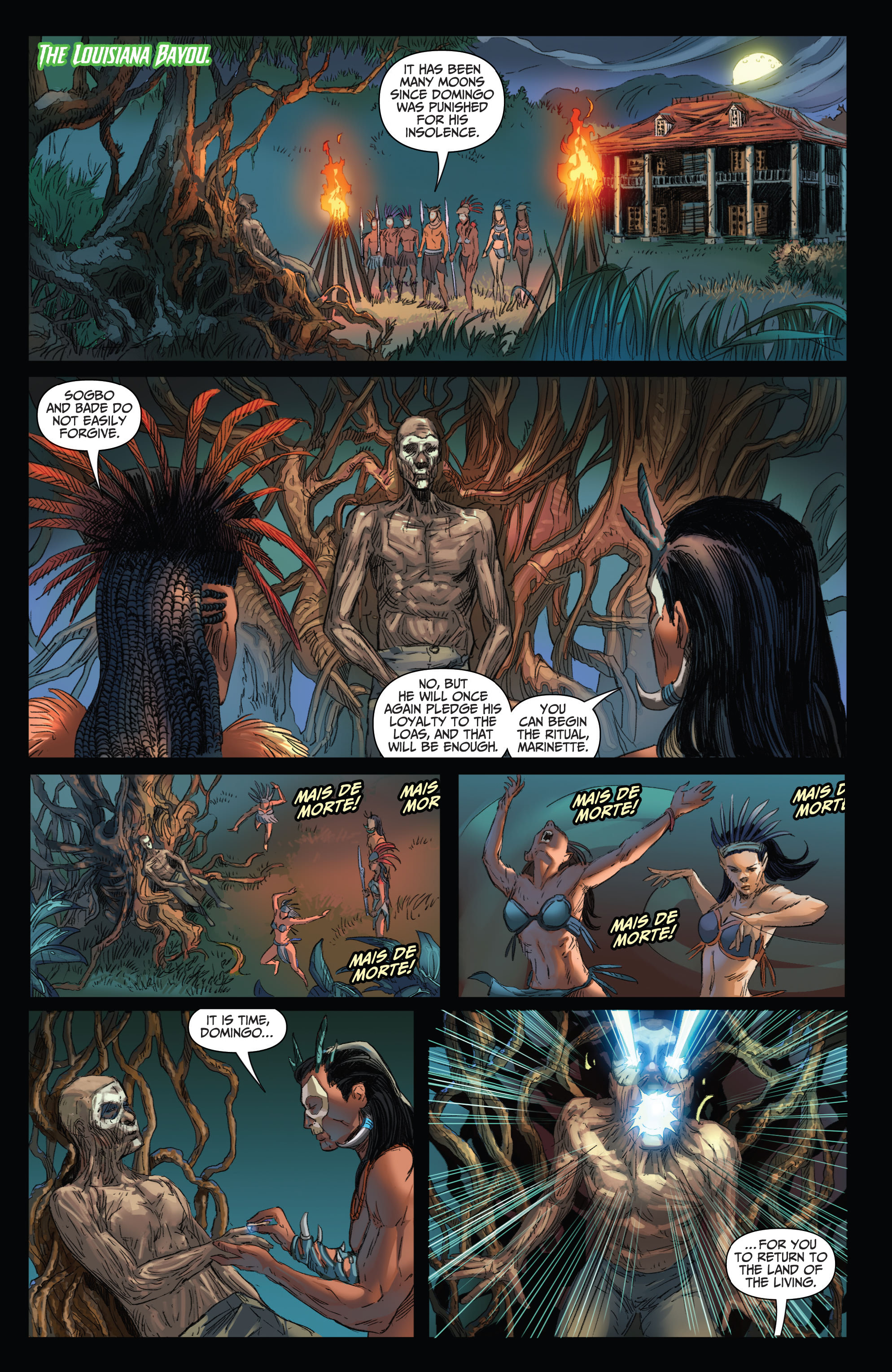 Grimm Spotlight:  Mystere Voodoo Dawn (2021): Chapter 1 - Page 13