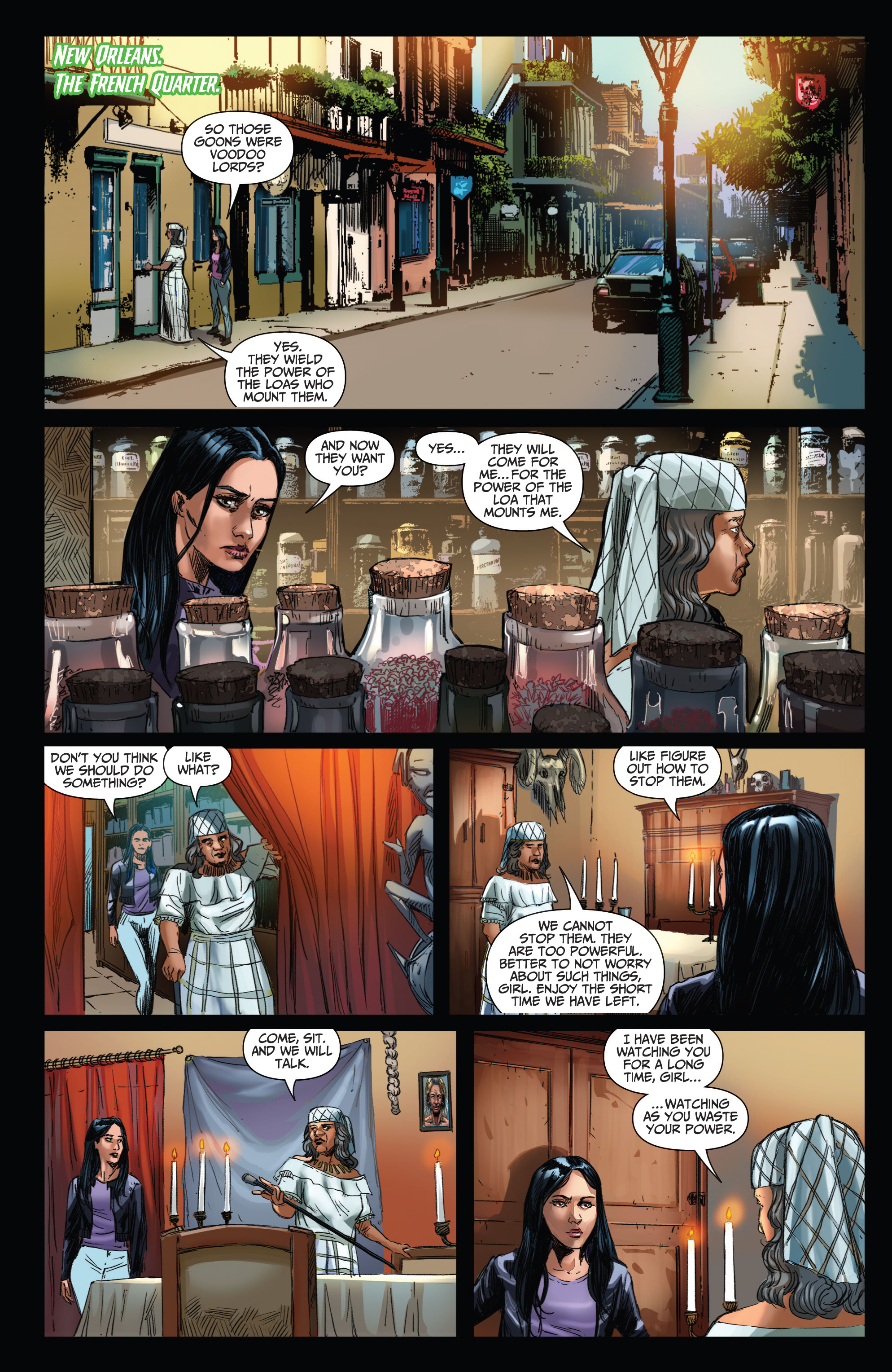 Grimm Spotlight:  Mystere Voodoo Dawn (2021): Chapter 1 - Page 16