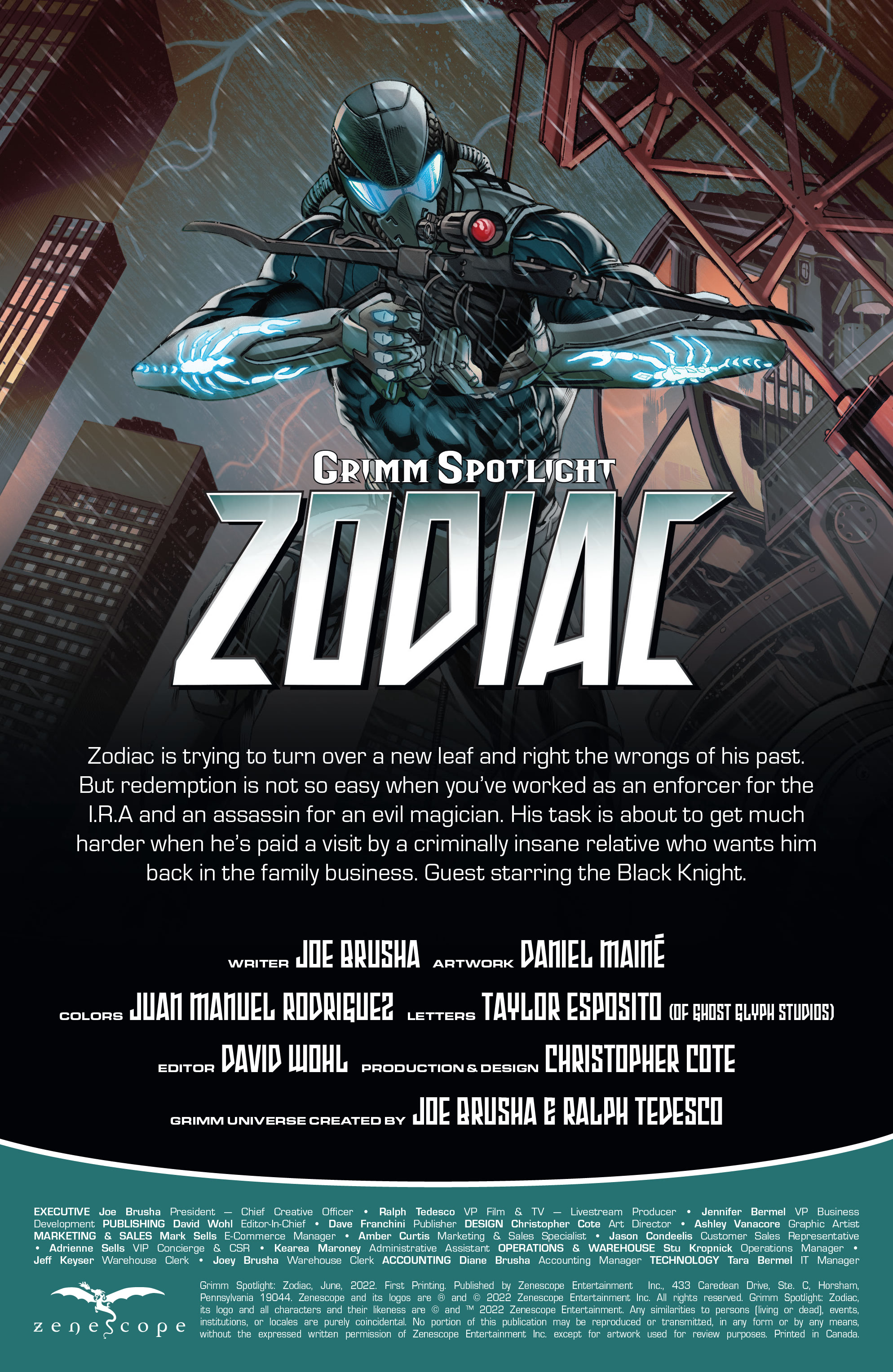 Grimm Spotlight: Zodiac (2022-): Chapter 1 - Page 2