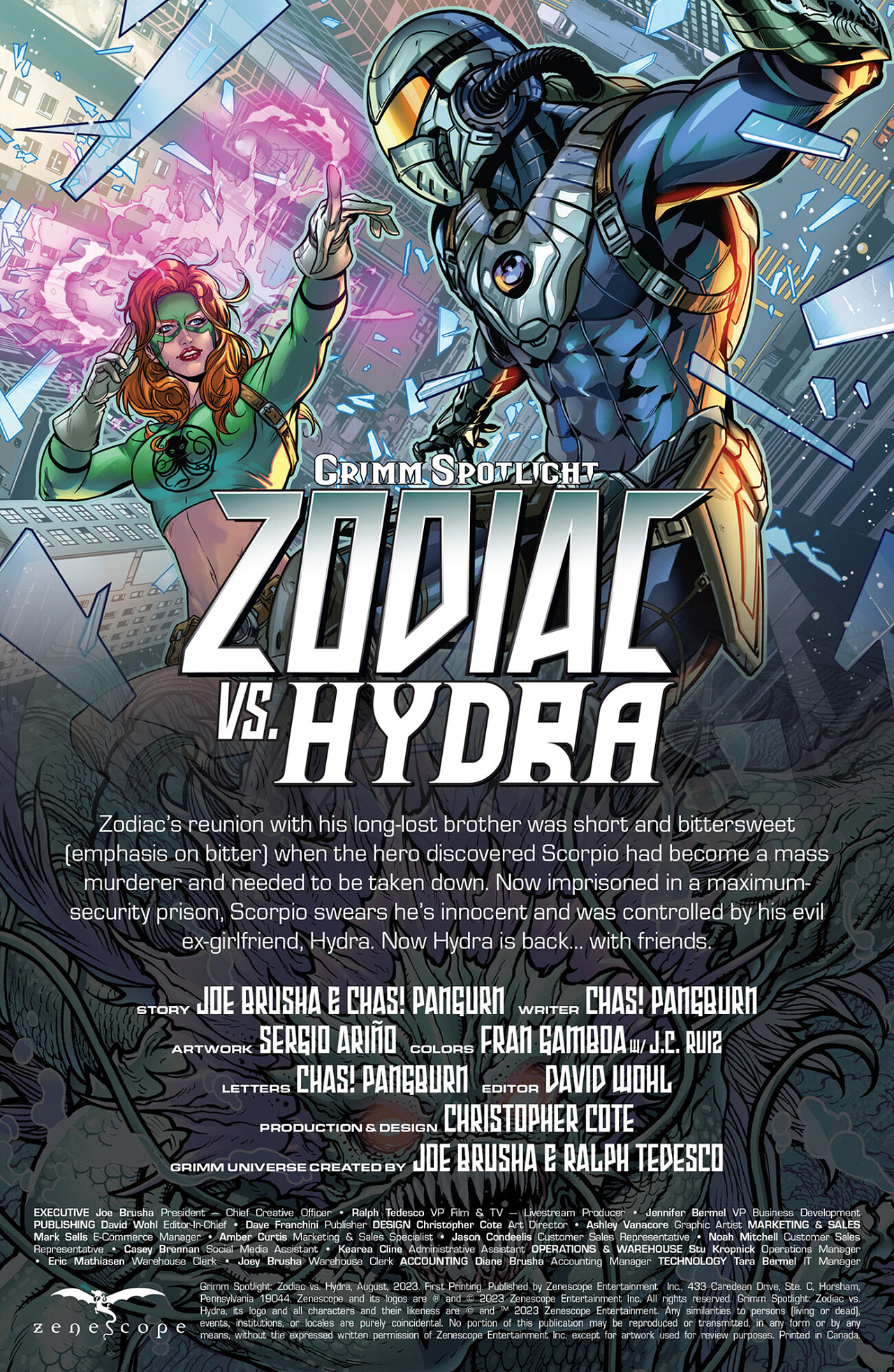 Grimm Spotlight Zodiac vs Hydra (2023-): Chapter 1 - Page 2