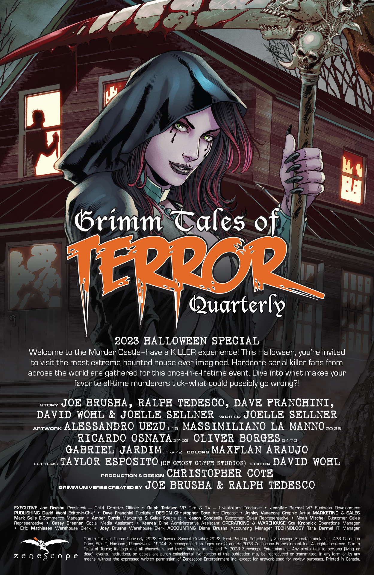 Grimm Tales of Terror Quarterly: 2023 Halloween Special (2023) issue 1 - Page 2