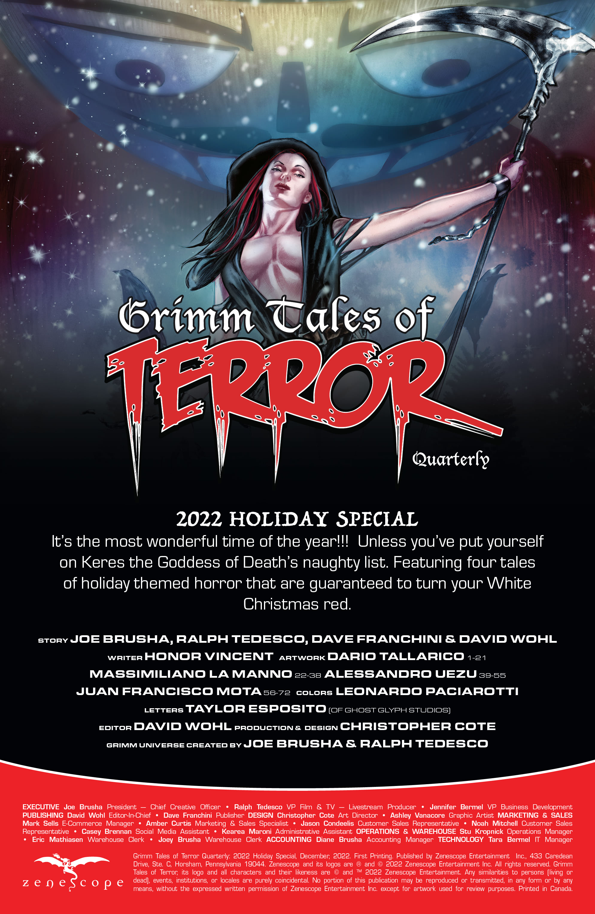 Grimm Tales of Terror Quarterly: Holiday Special 2022: Chapter 1 - Page 2