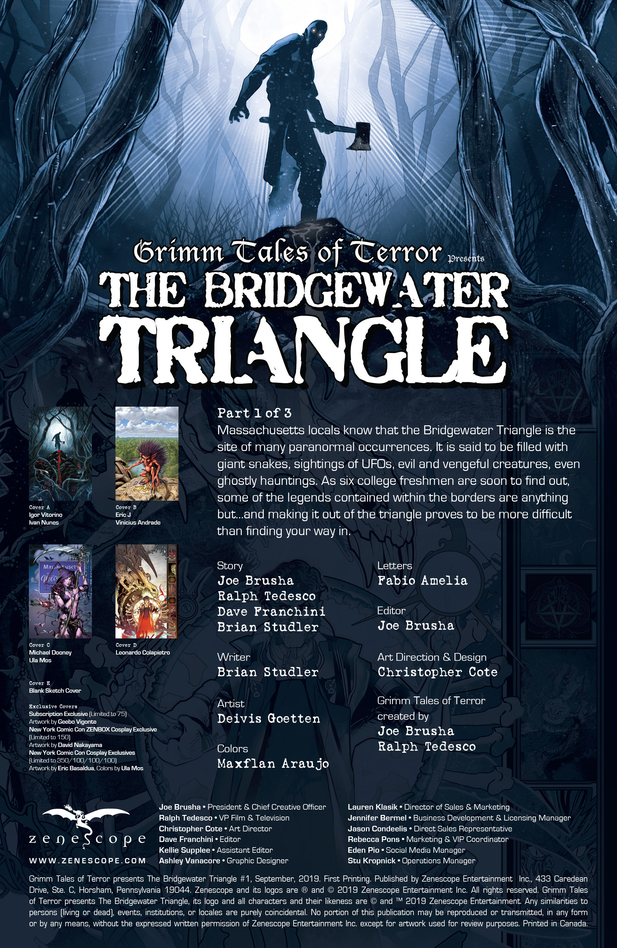 Grimm Tales of Terror: The Bridgewater Triangle (2019-): Chapter 1 - Page 2