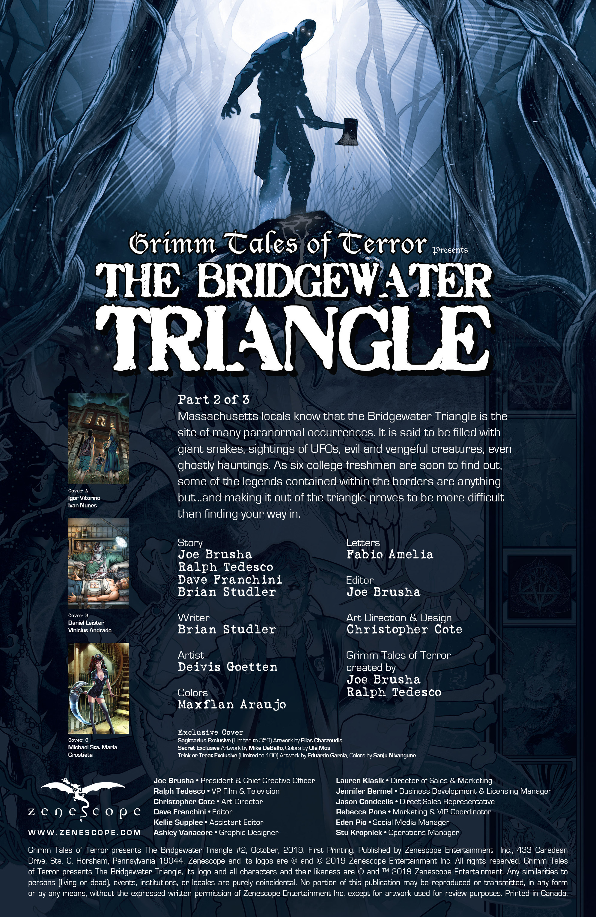 Grimm Tales of Terror: The Bridgewater Triangle (2019-): Chapter 2 - Page 2