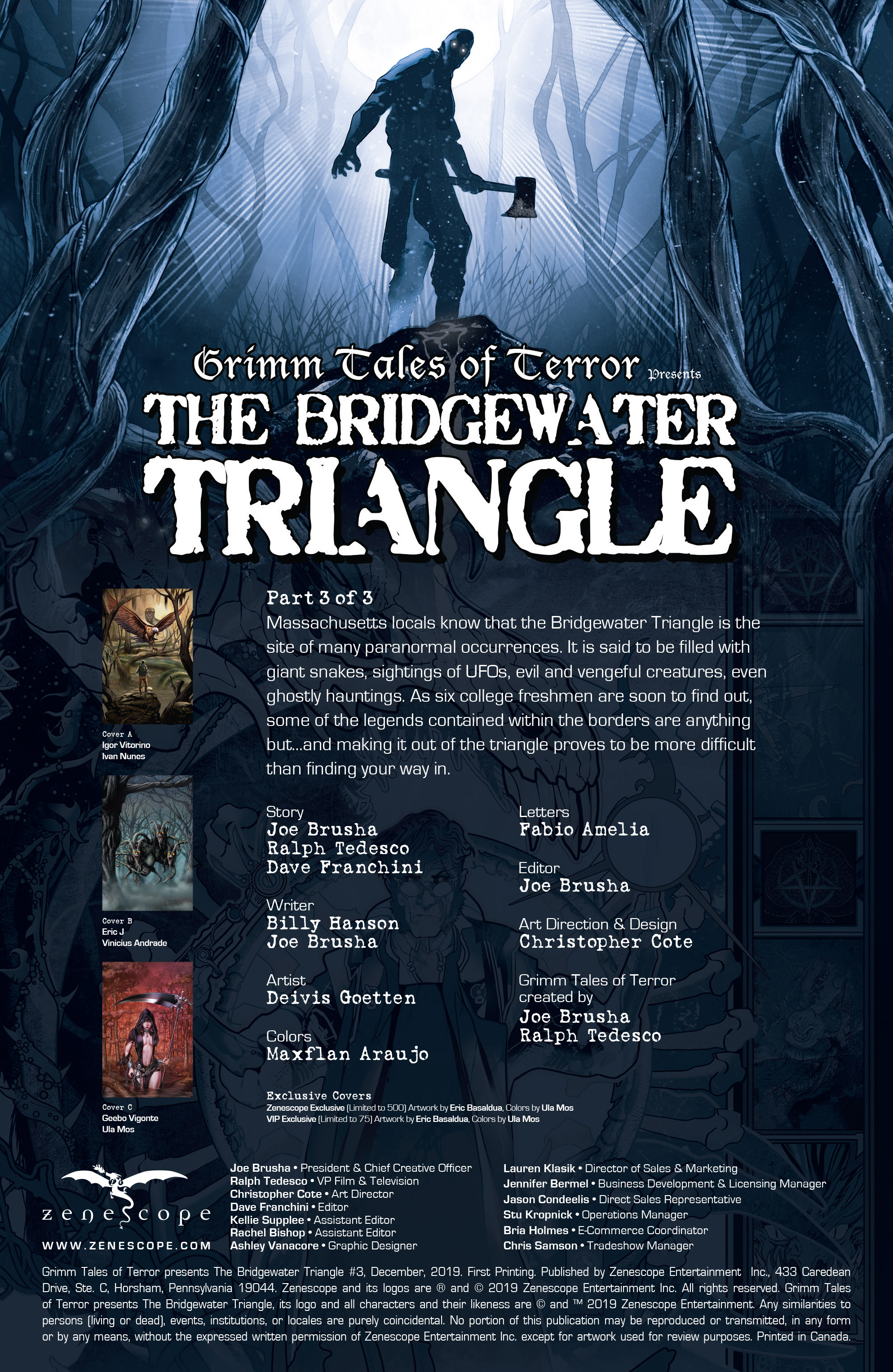 Grimm Tales of Terror: The Bridgewater Triangle (2019-): Chapter 3 - Page 2