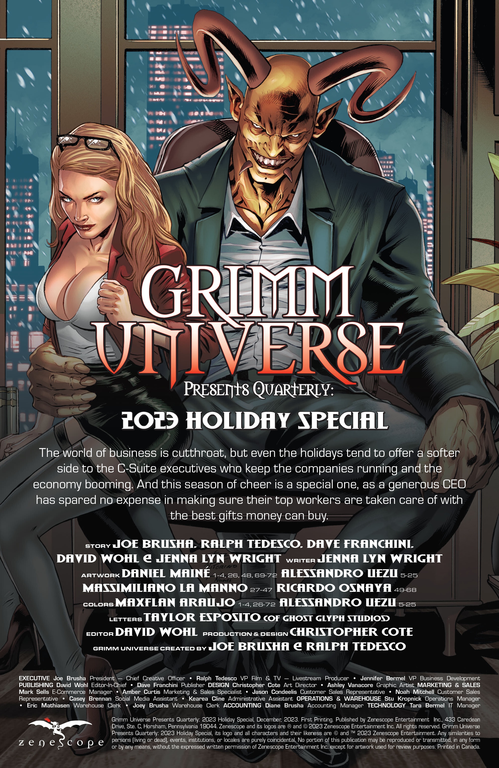 Grimm Universe Presents Quarterly: 2023 Holiday Special (2023-) issue 1 - Page 2